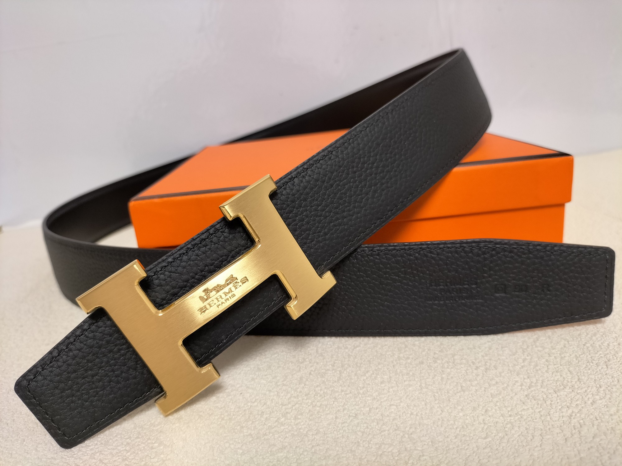 Hermès Basic Belt Top Grain Leather
