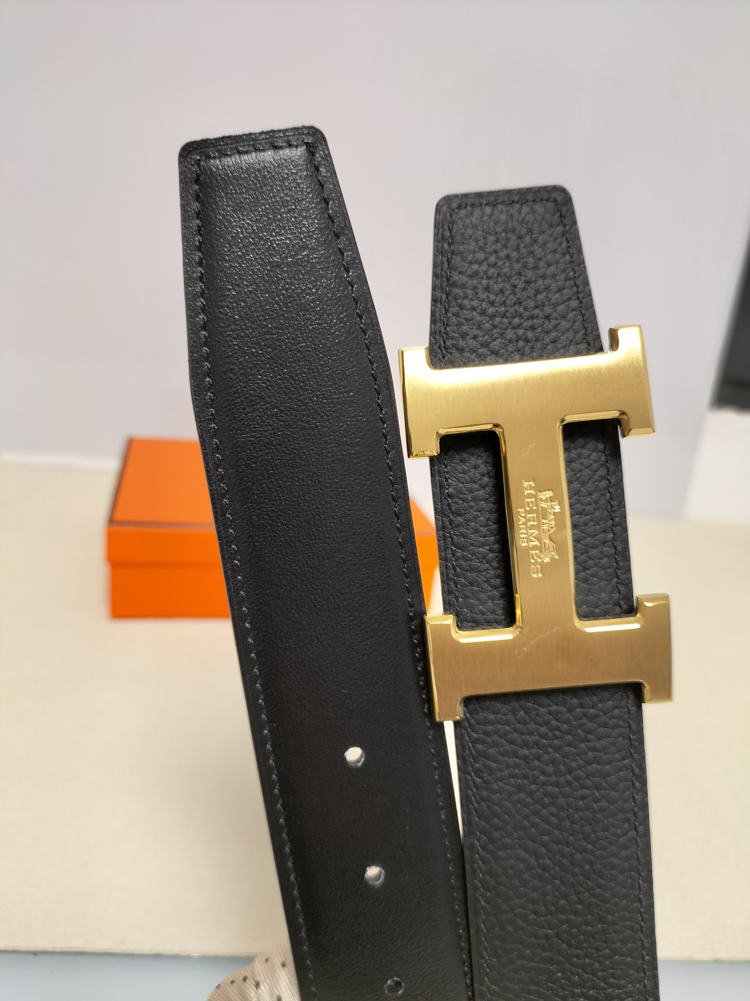 Hermès Basic Belt Top Grain Leather