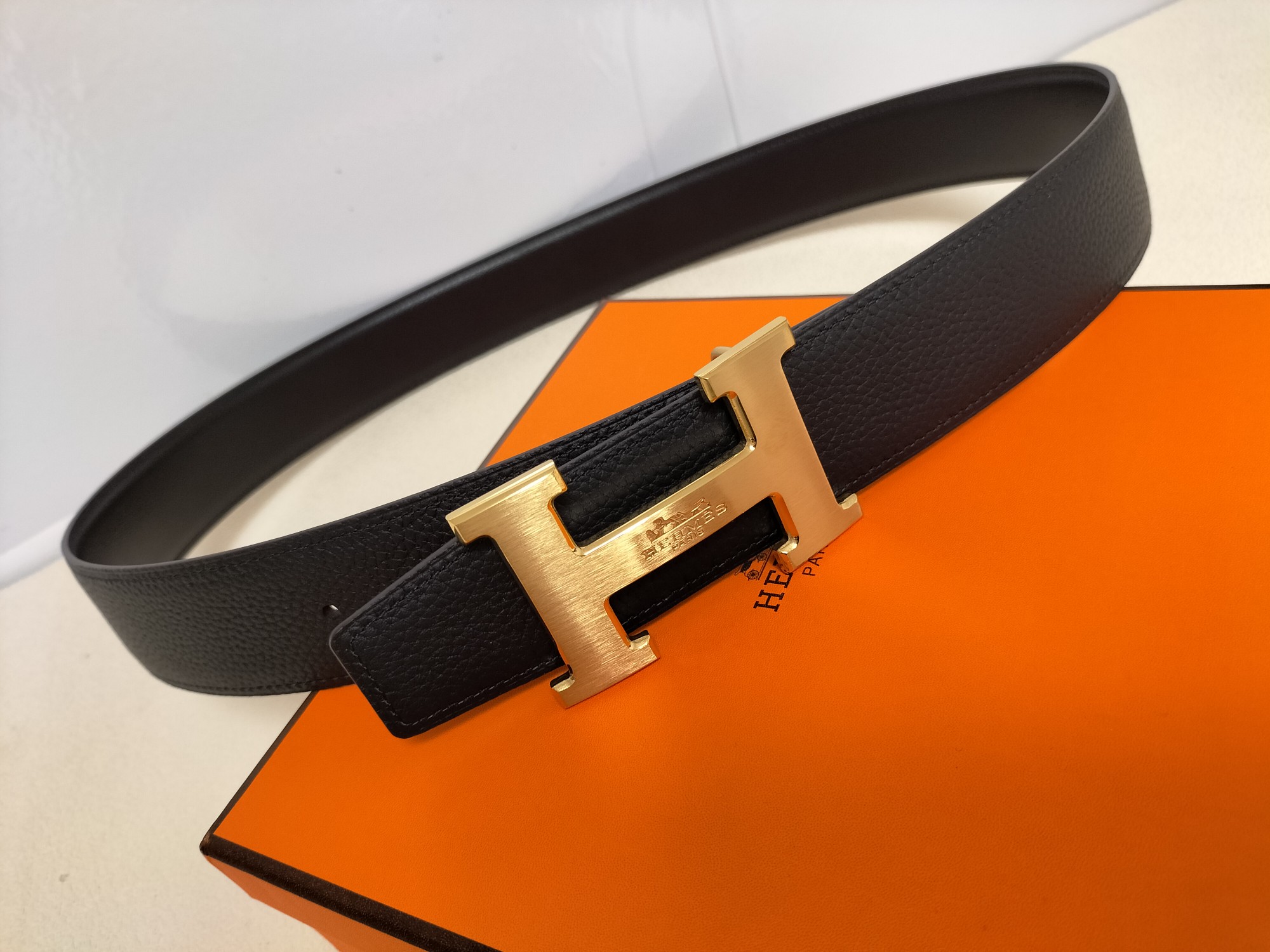 Hermès Basic Belt Top Grain Leather