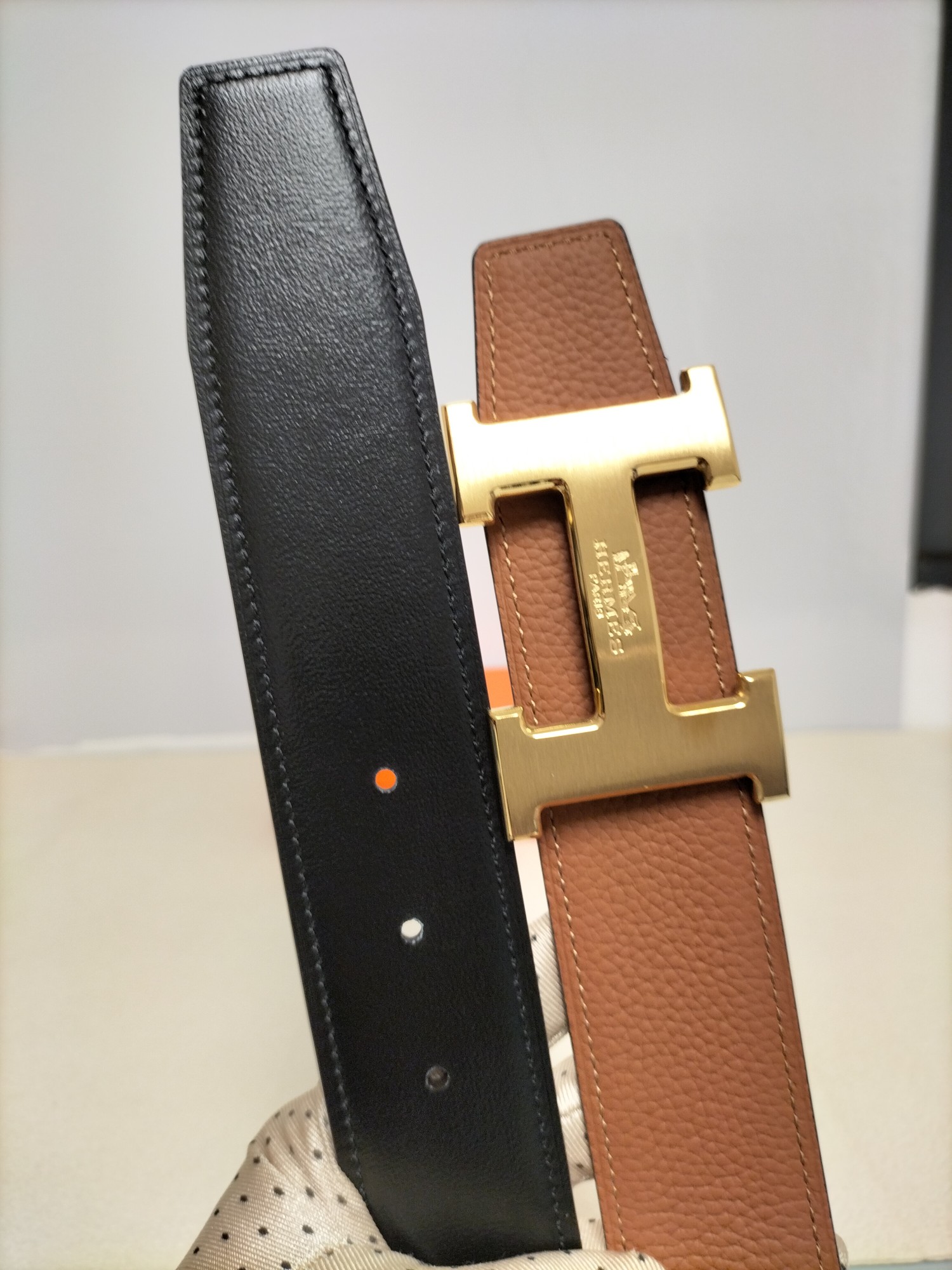 Hermès Basic Belt Top Grain Leather