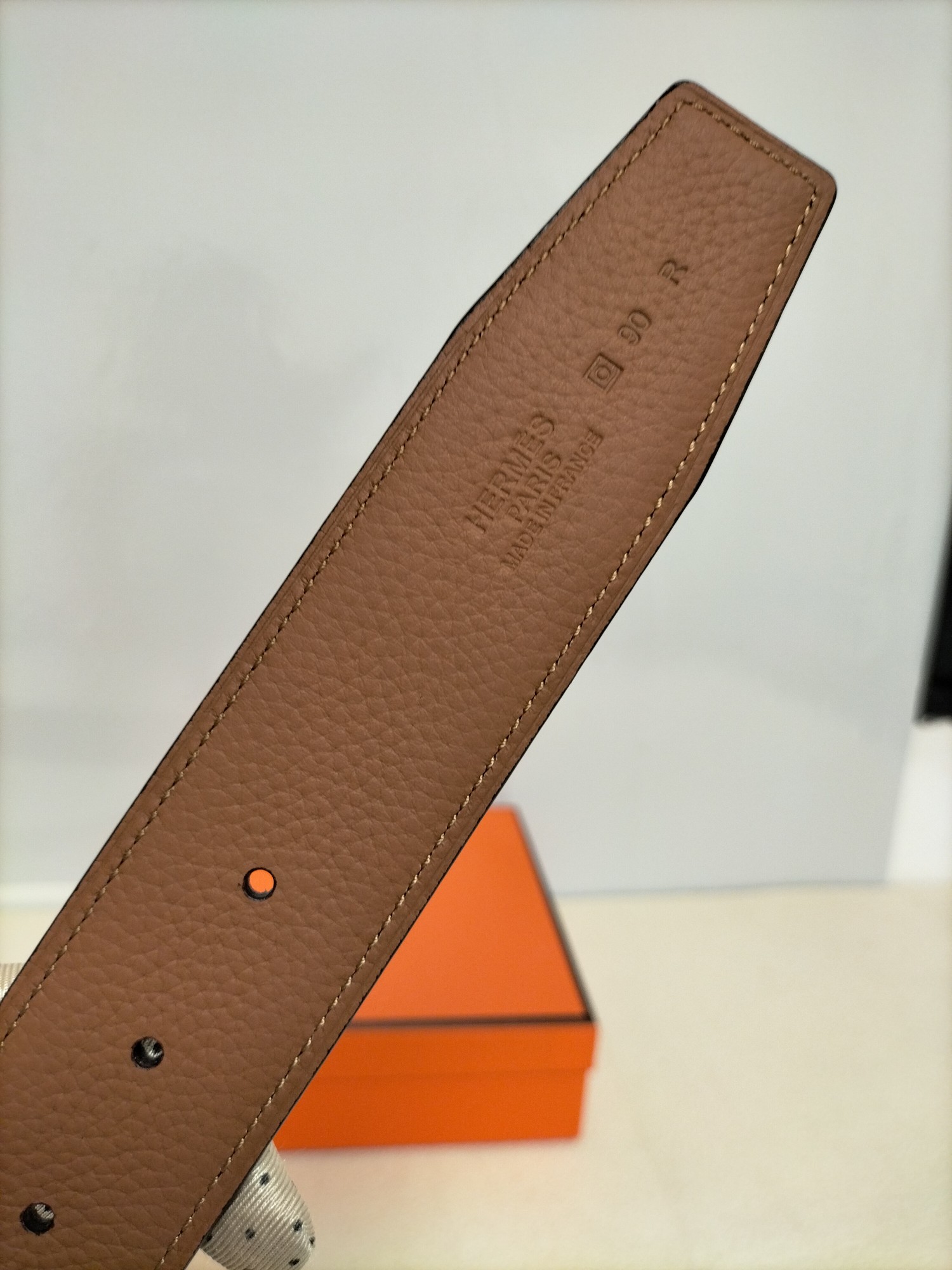 Hermès Basic Belt Top Grain Leather