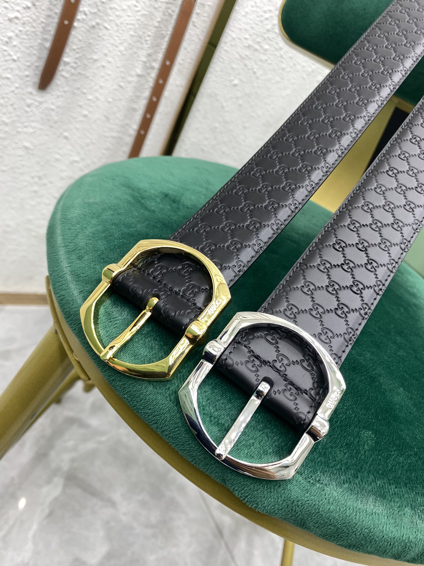 Gucci Pin Buckle Belt Black