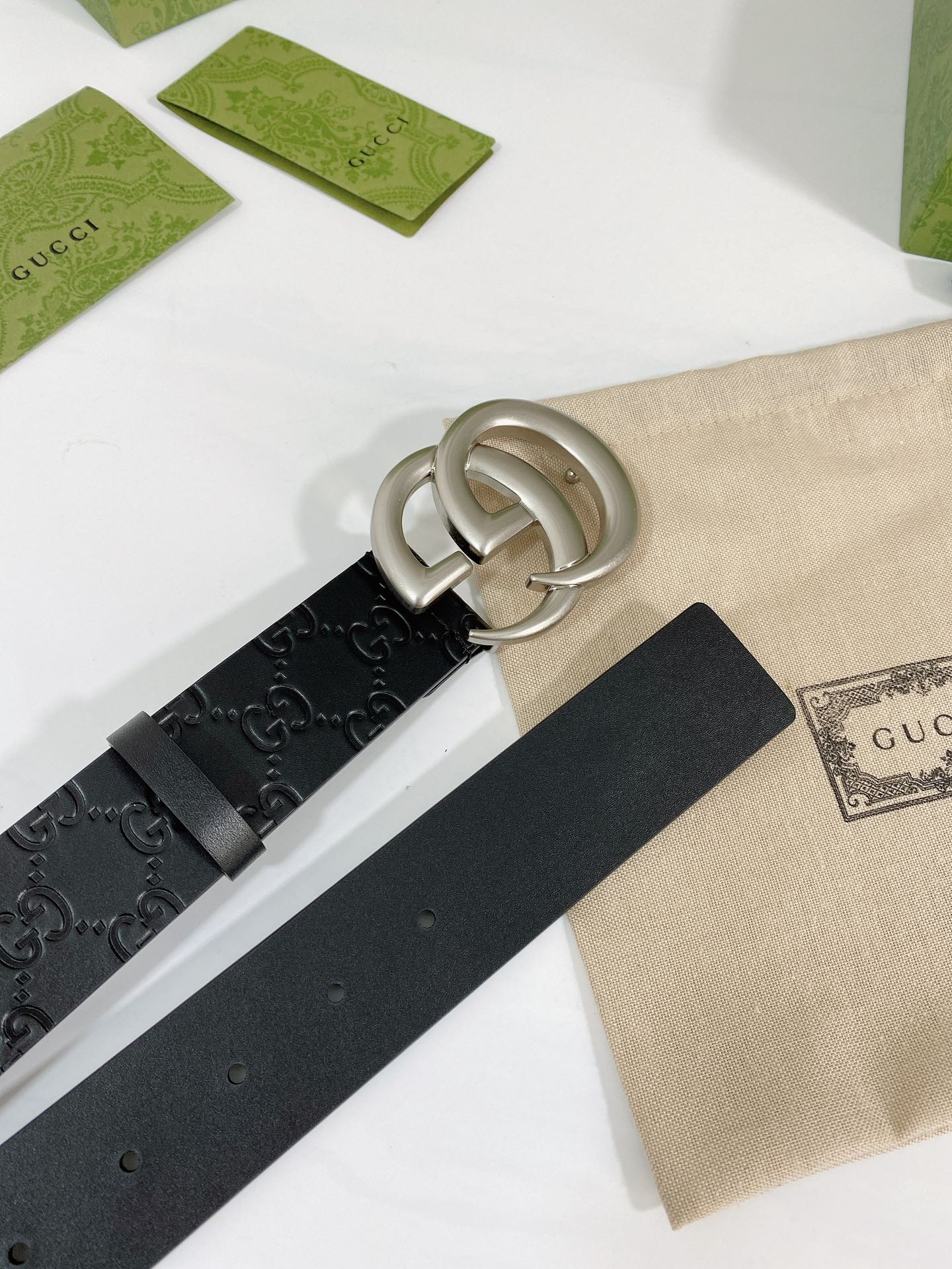 Gucci Male Basic Belt Cow Leather M