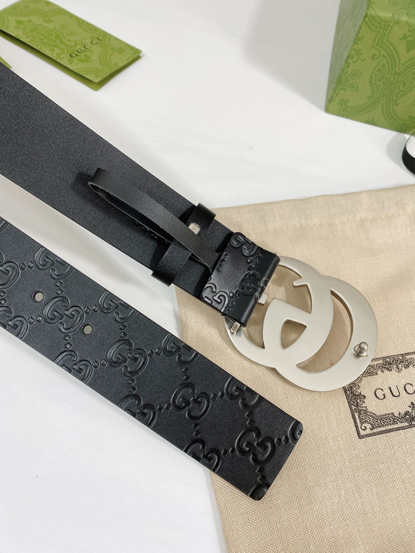 Gucci Male Basic Belt Cow Leather M