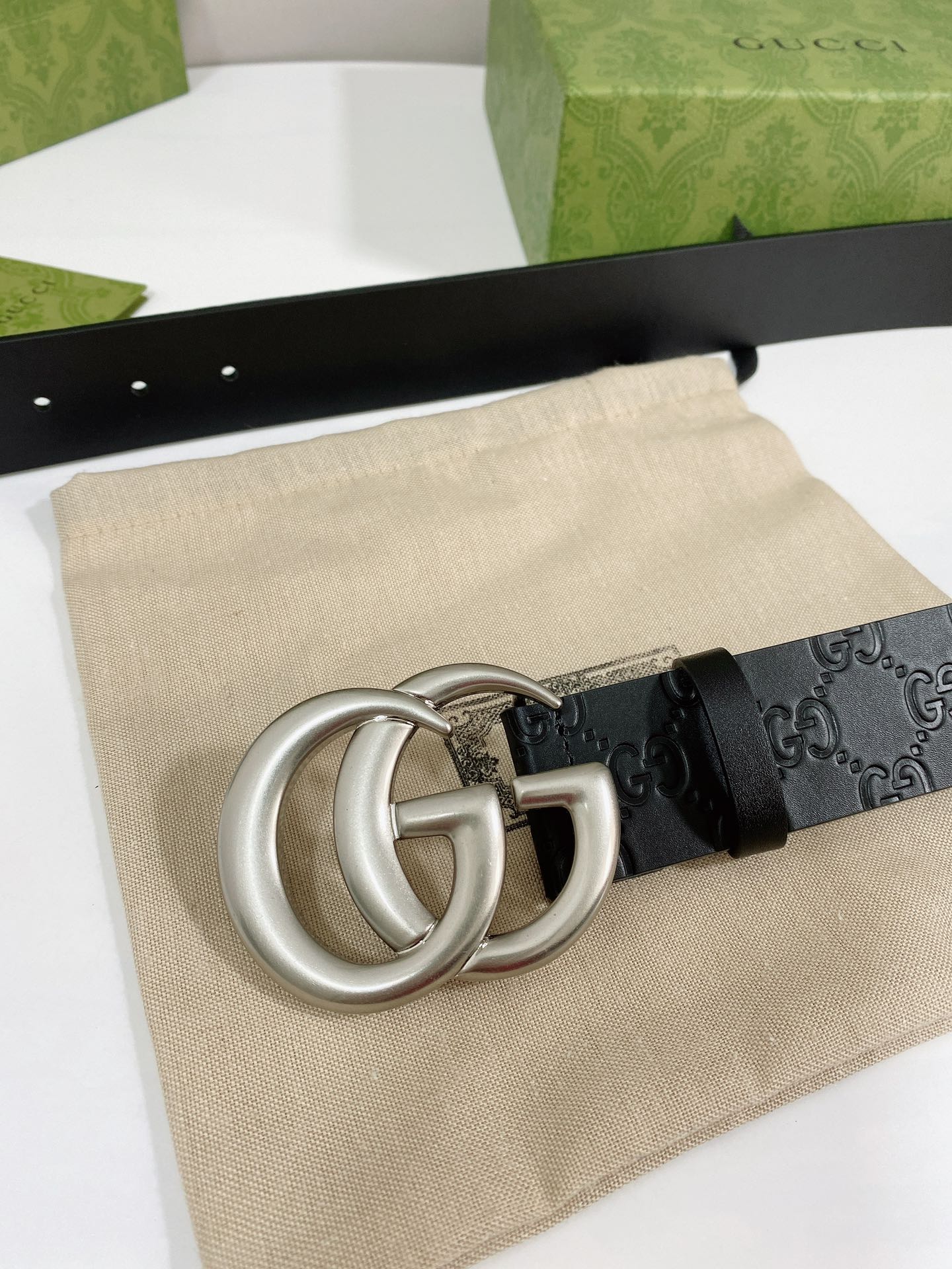 Gucci Male Basic Belt Cow Leather M