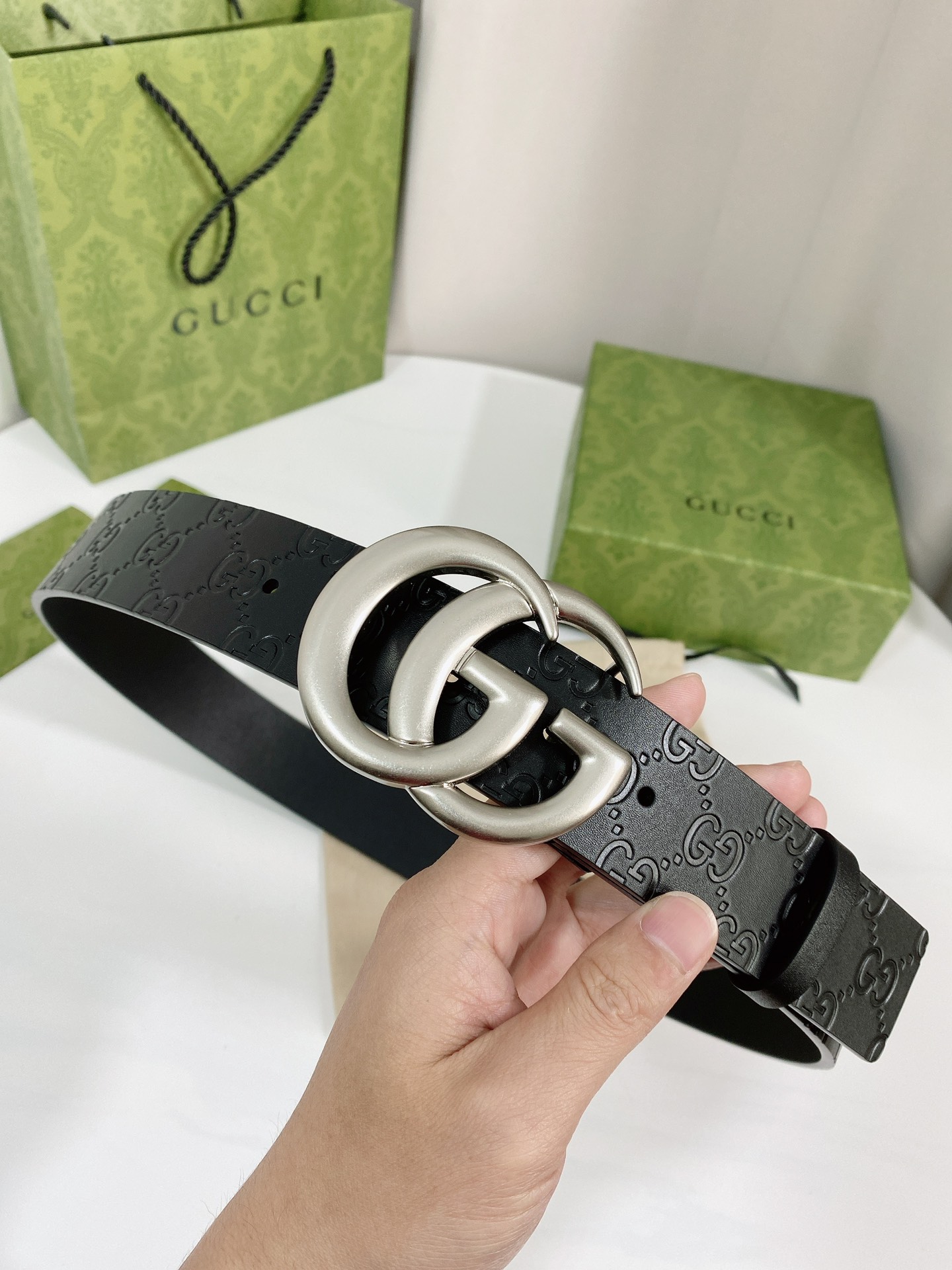 Gucci Male Basic Belt Cow Leather M