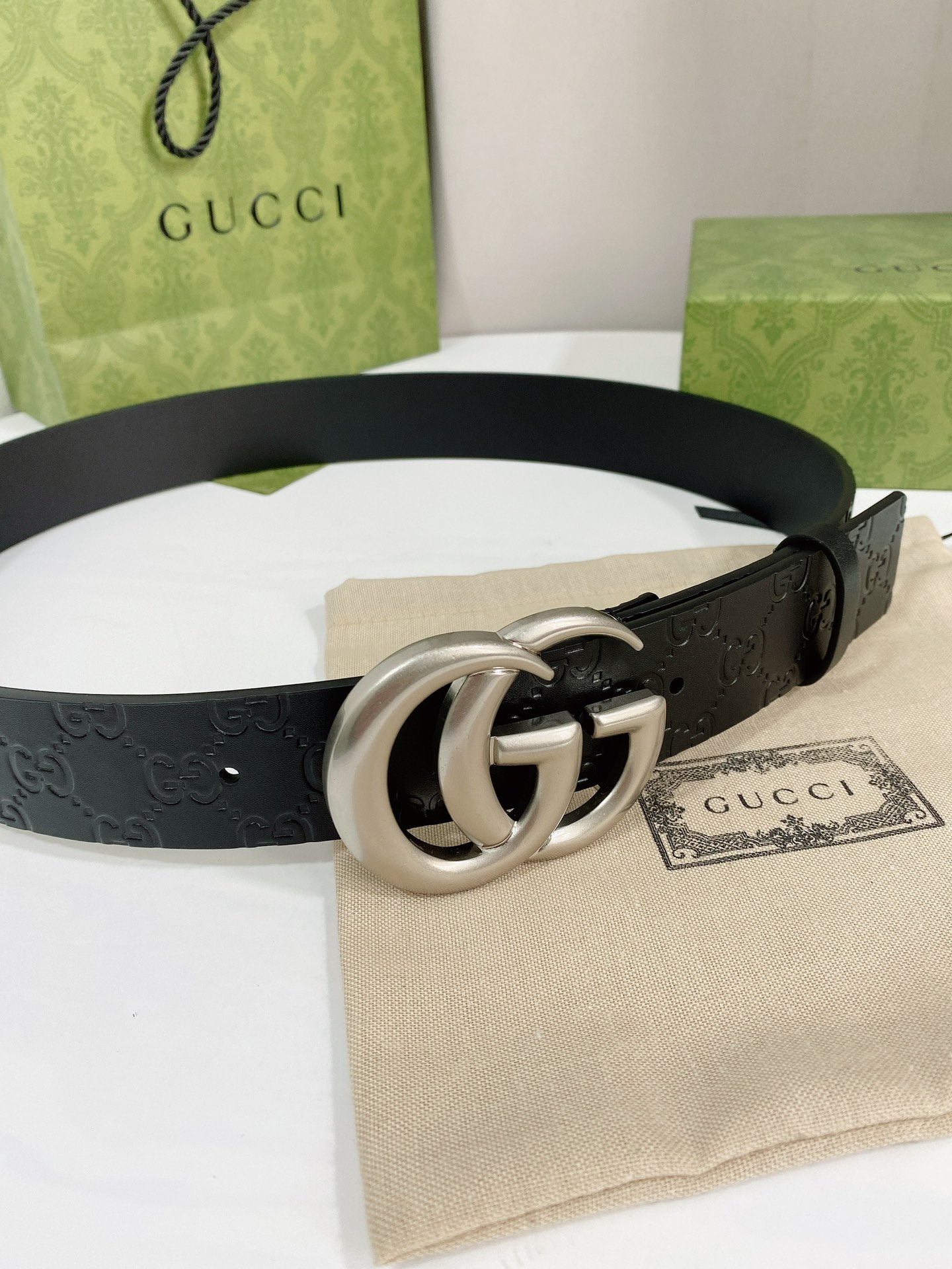Gucci Male Basic Belt Cow Leather M