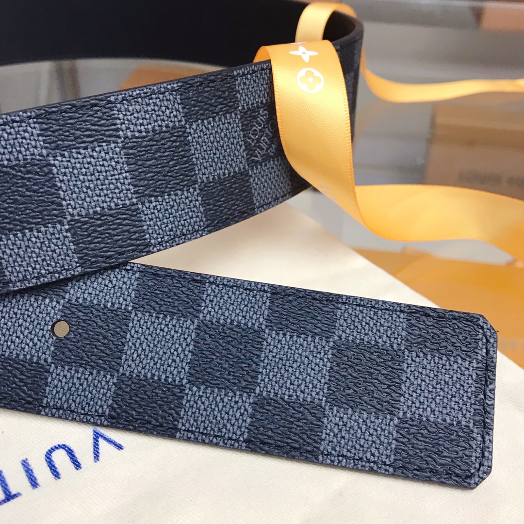 Louis Vuitton Male Basic Belt Cow Leather S-m-l