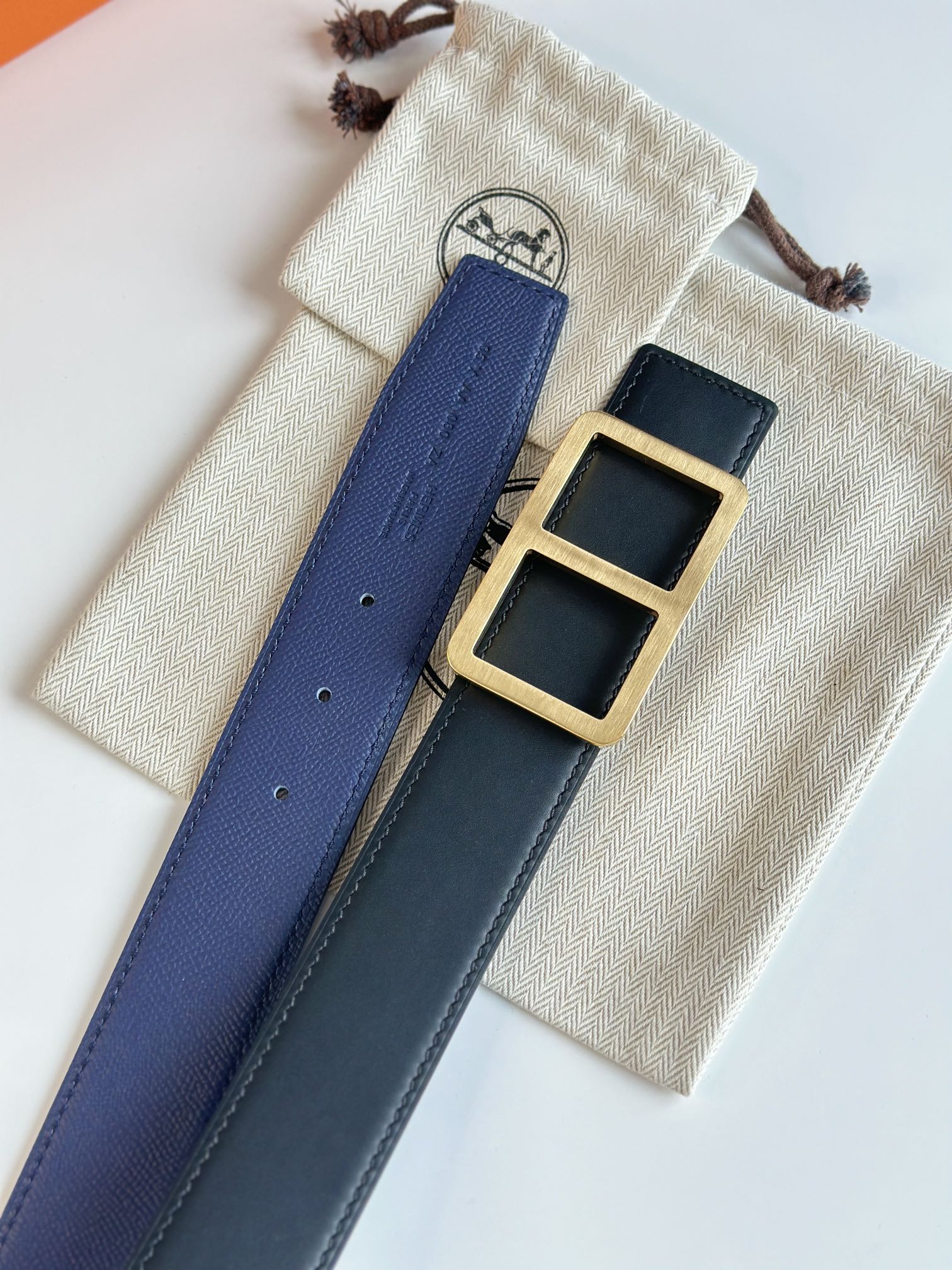 Hermès Male Basic Belt 38mm-s-m-l