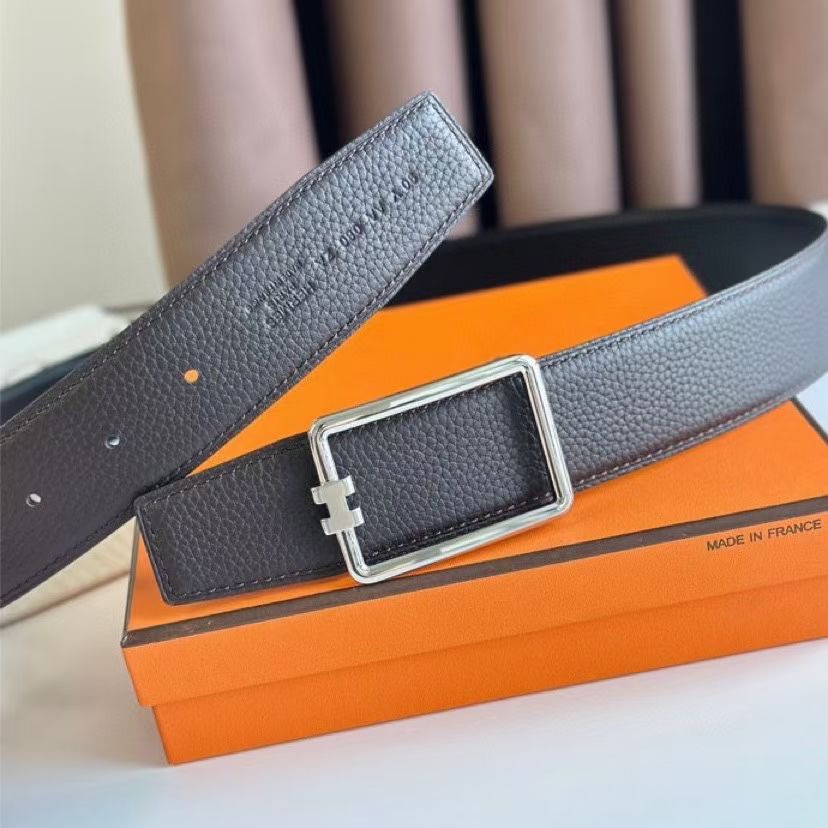 Hermès Male Basic Belt 38mm-s-m