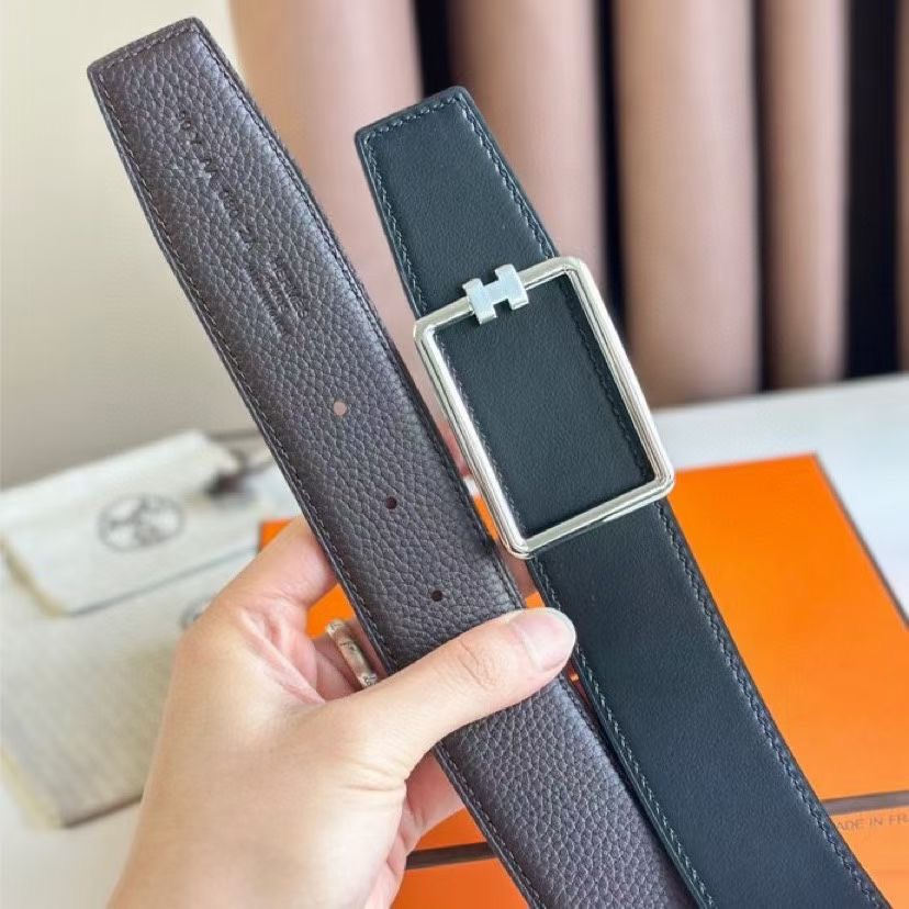 Hermès Male Basic Belt 38mm-s-m