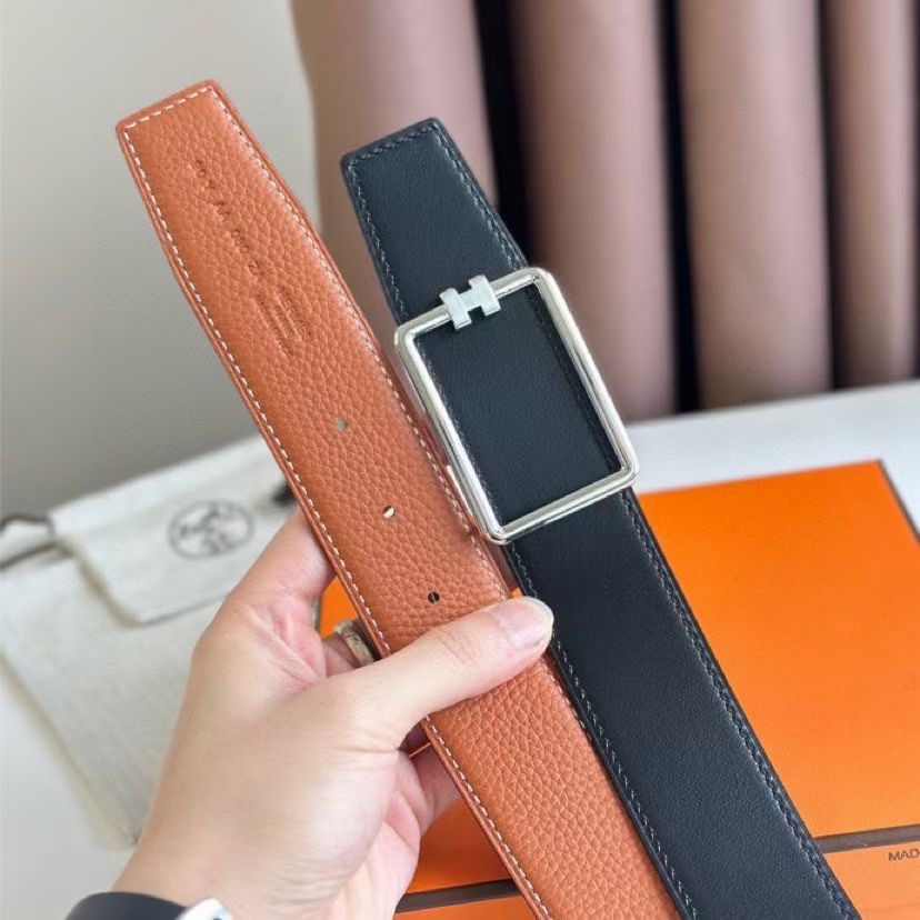 Hermès Male Basic Belt 38mm-s-m