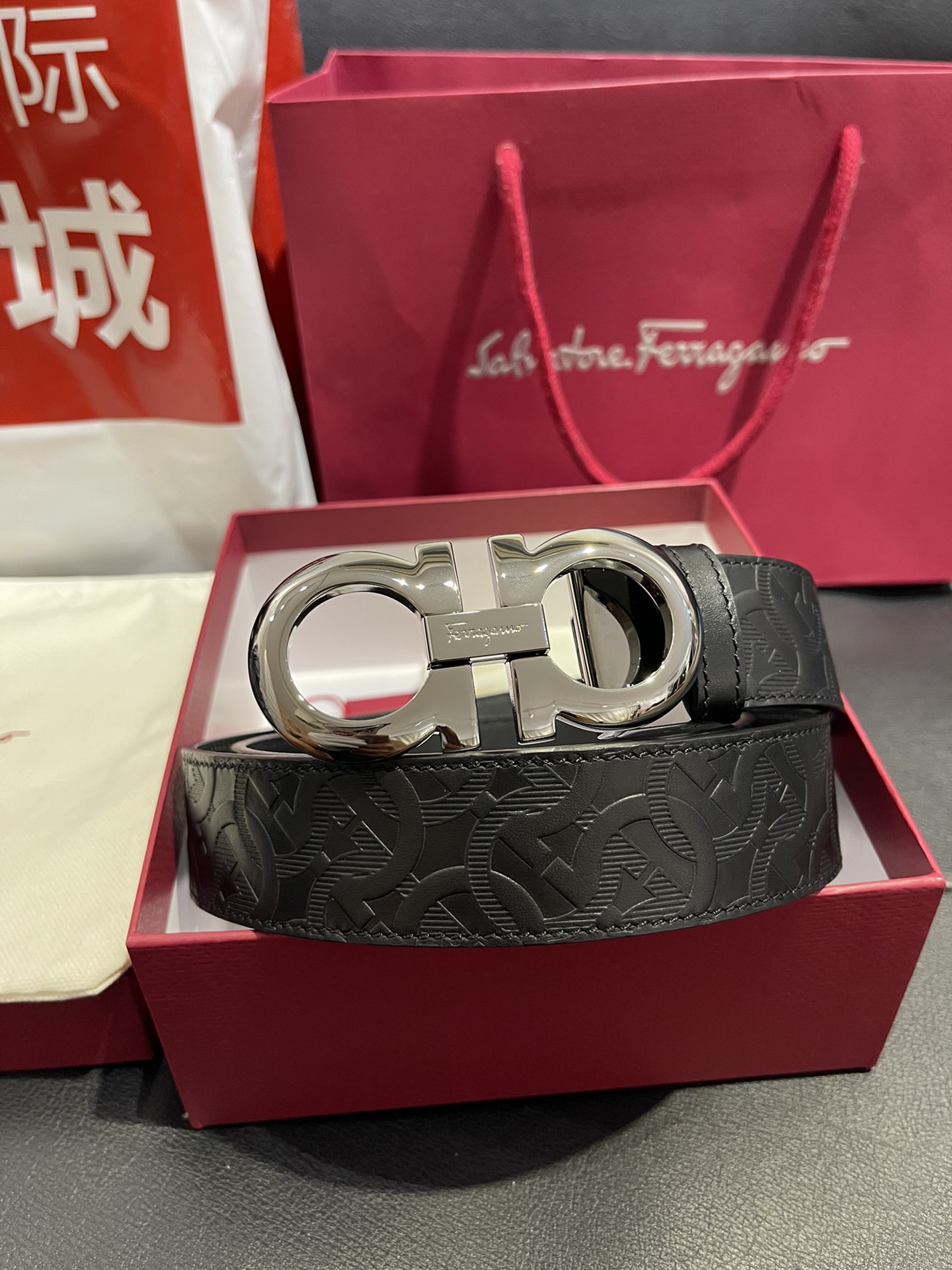 Salvatore Ferragamo Male Basic Belt M