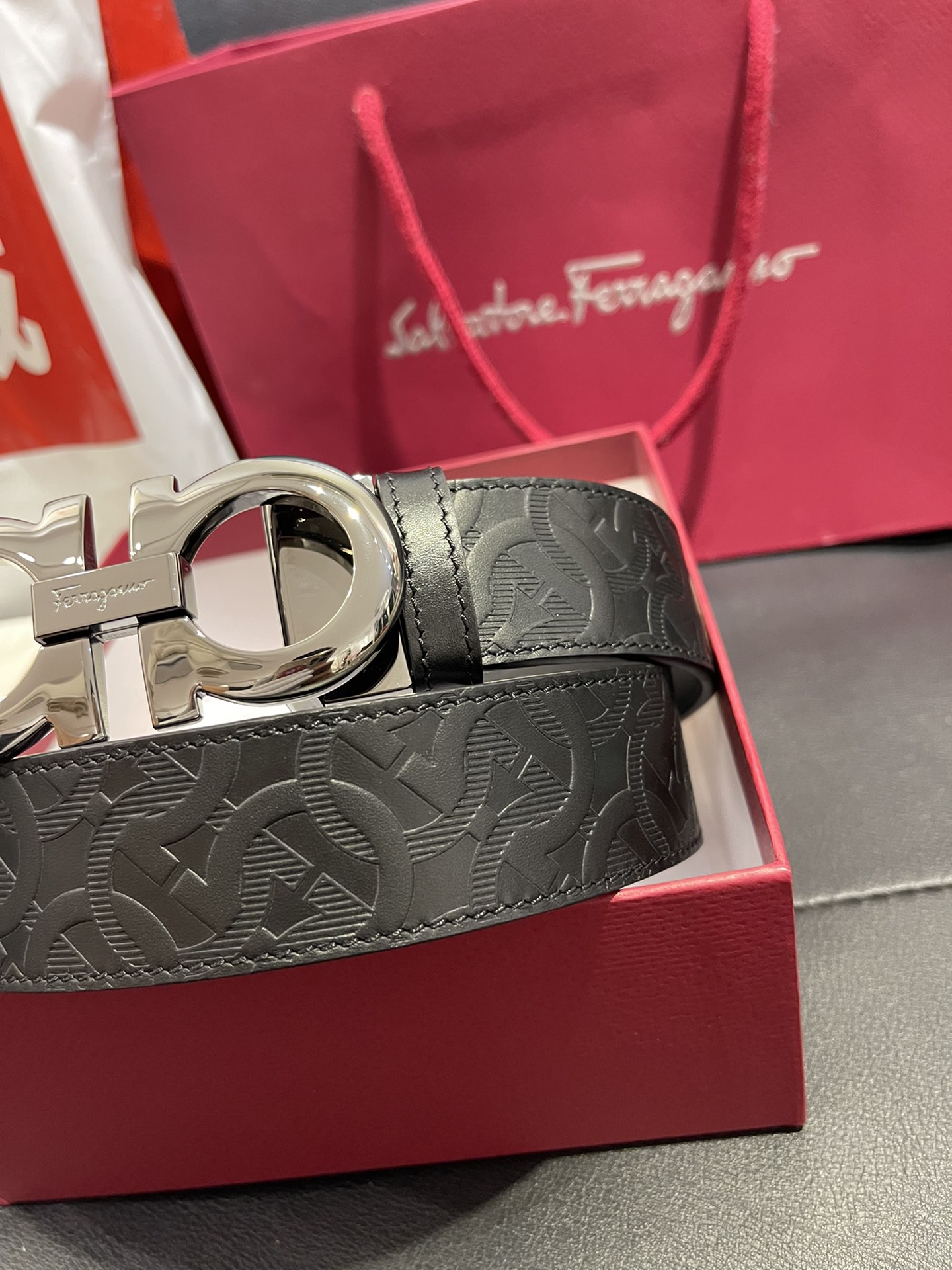 Salvatore Ferragamo Male Basic Belt M