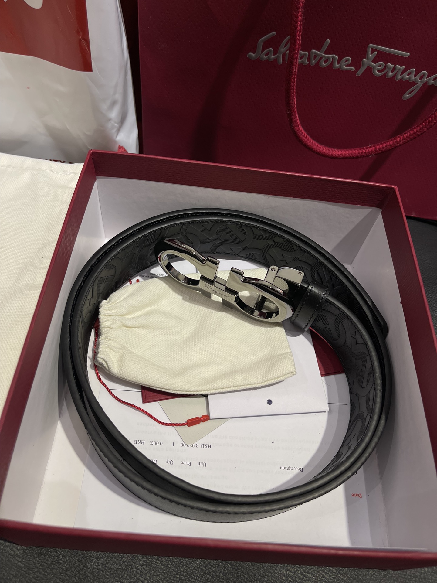 Salvatore Ferragamo Male Basic Belt M