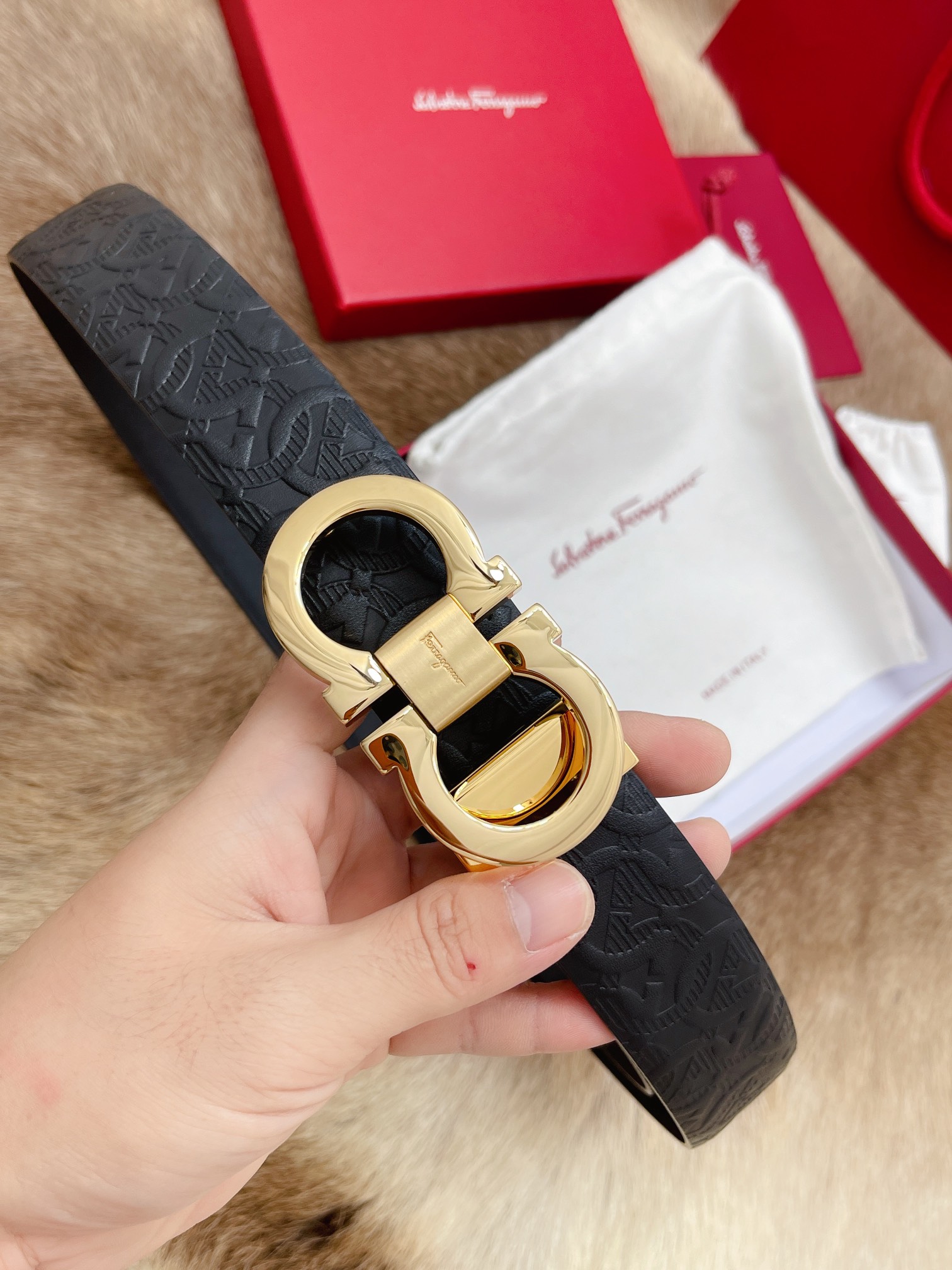 Salvatore Ferragamo Male Basic Belt M