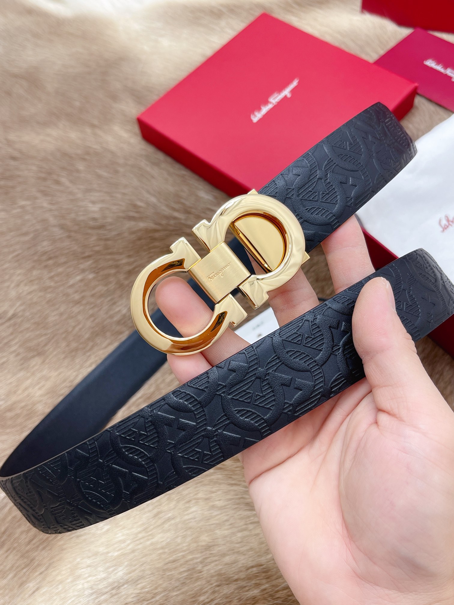 Salvatore Ferragamo Male Basic Belt M