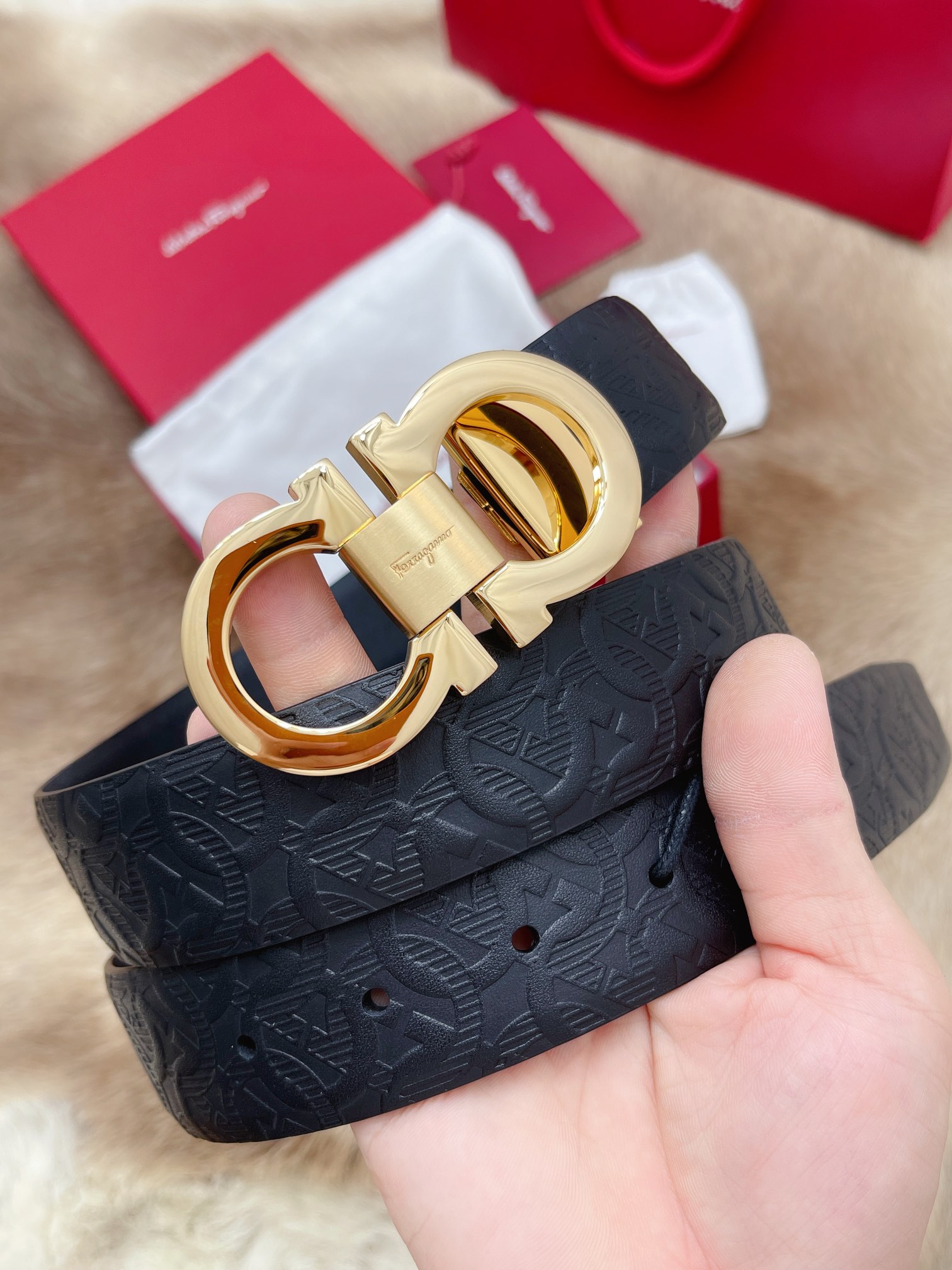 Salvatore Ferragamo Male Basic Belt M