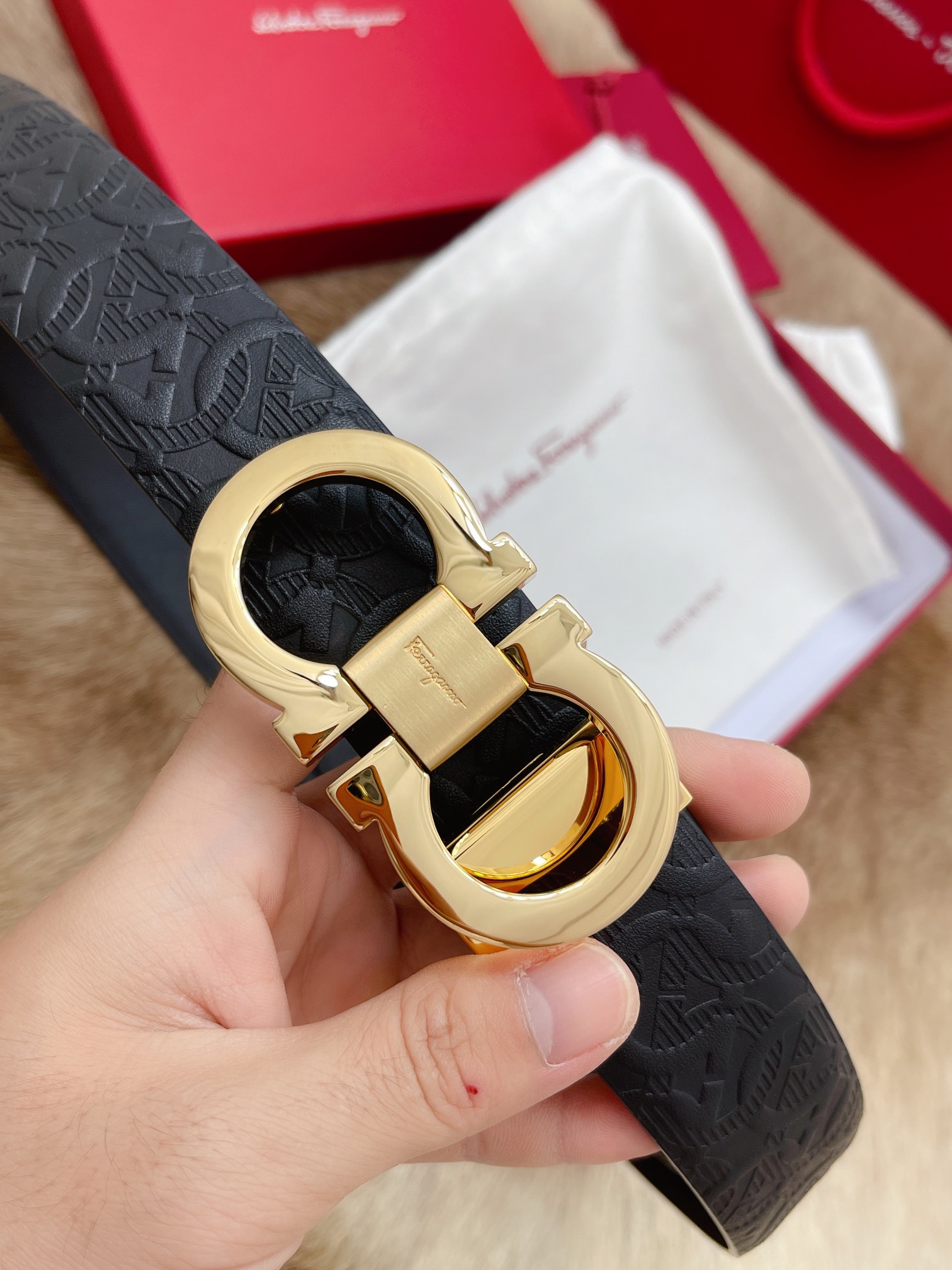 Salvatore Ferragamo Male Basic Belt M