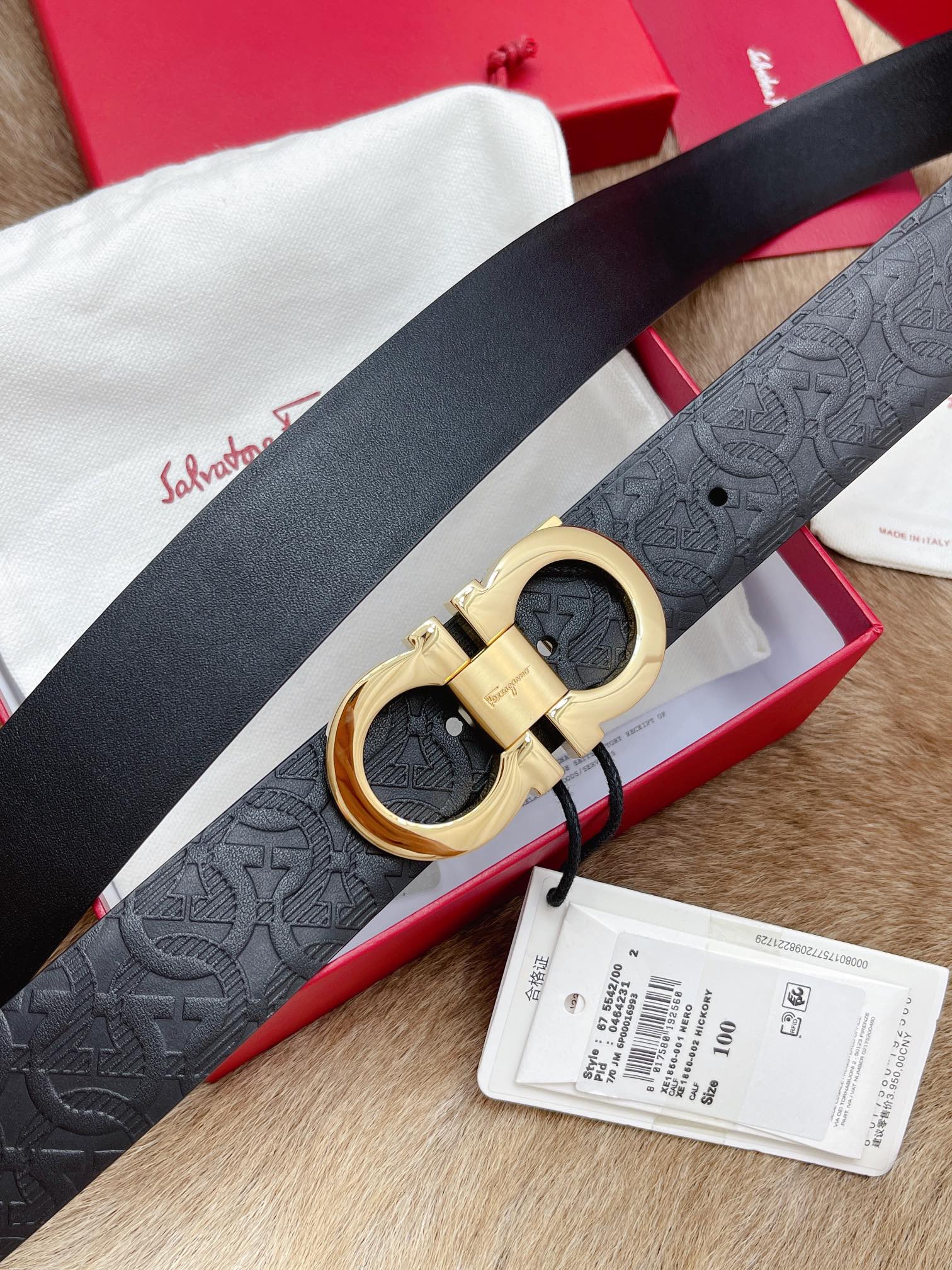 Salvatore Ferragamo Male Basic Belt M