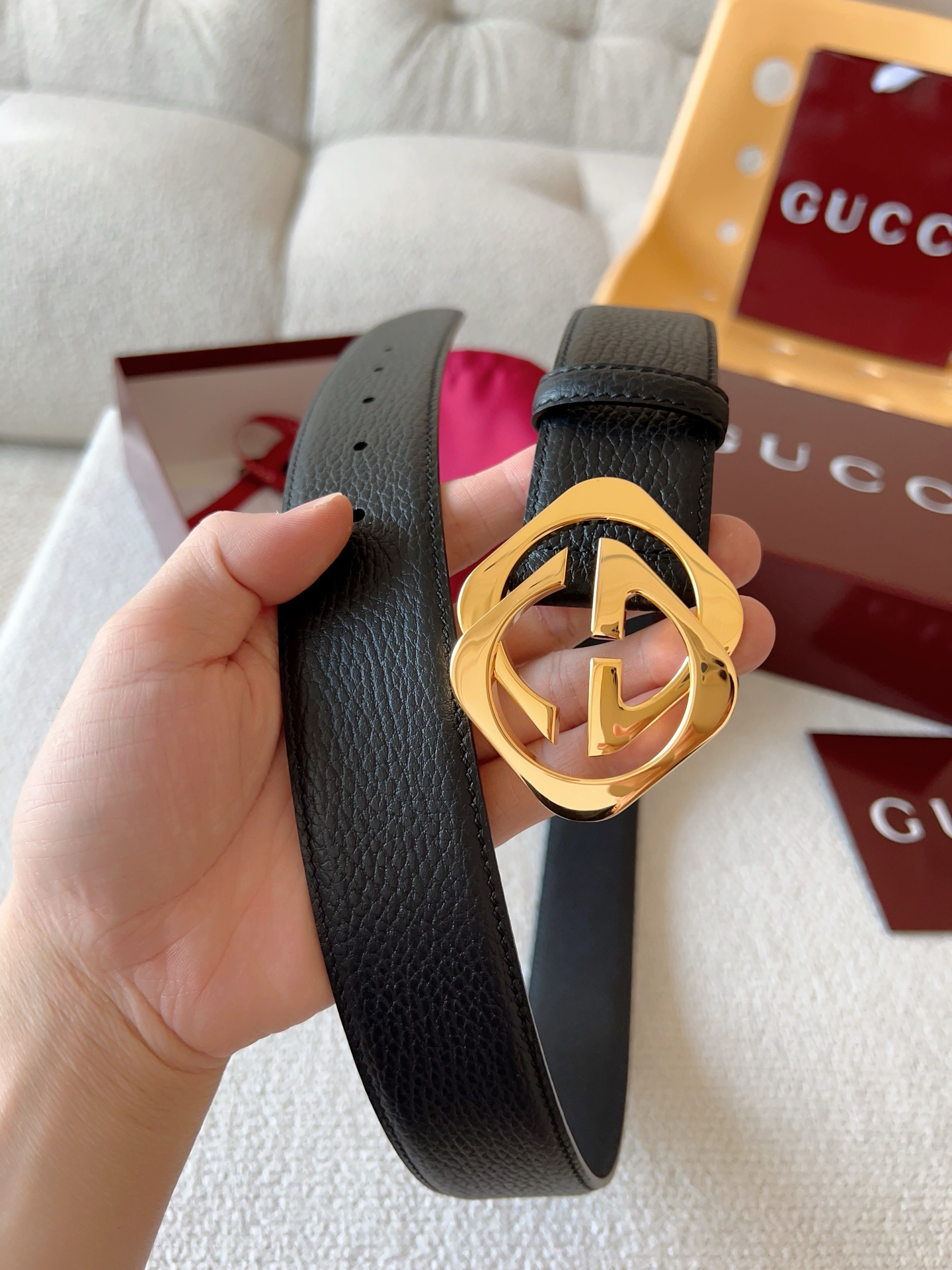 Gucci Leather Belt M