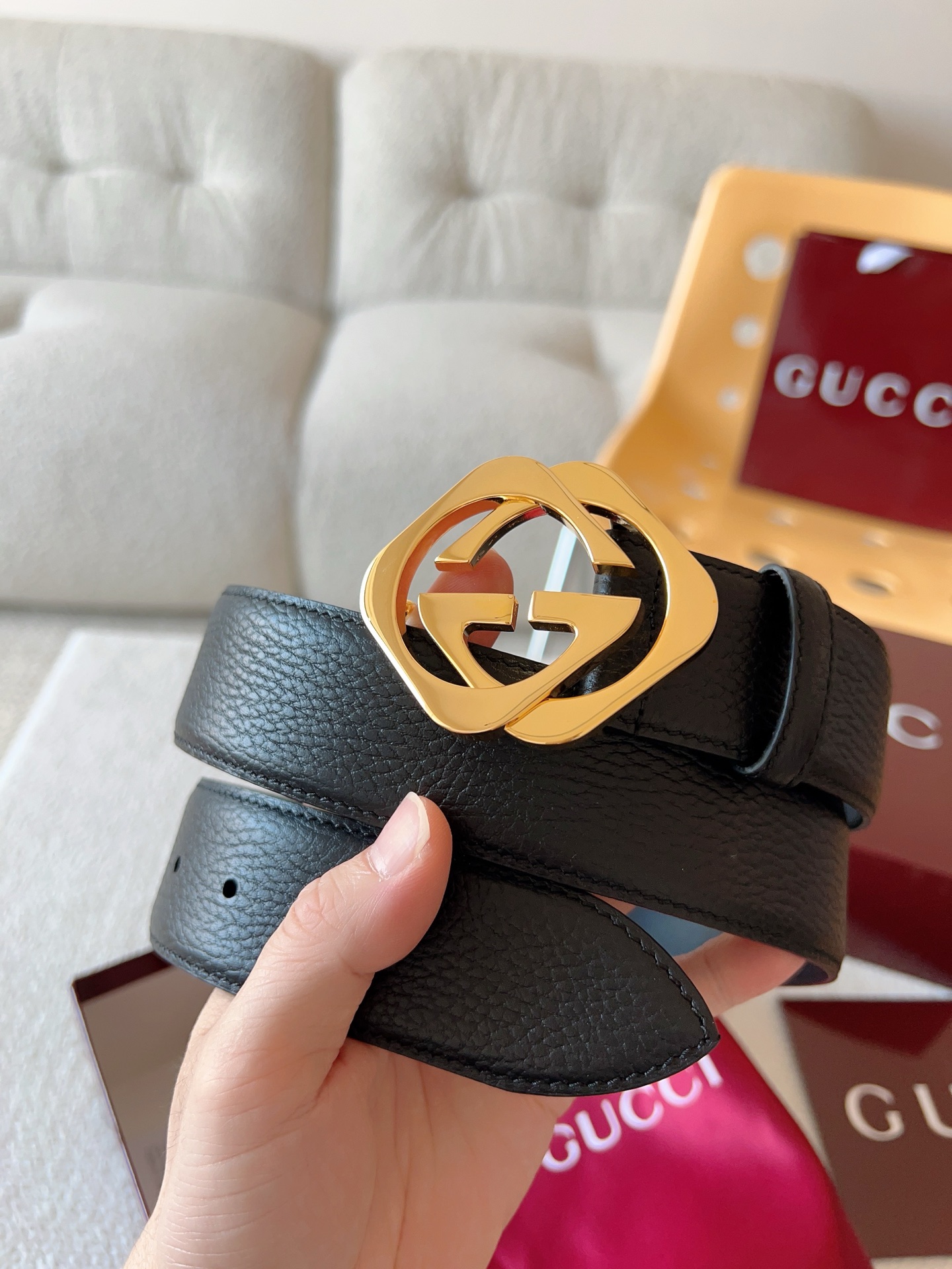 Gucci Leather Belt M
