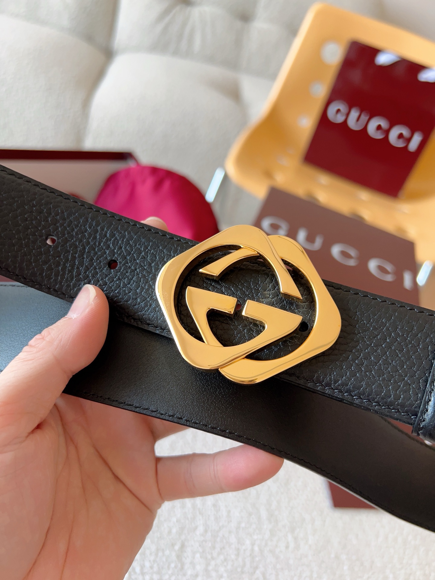 Gucci Leather Belt M