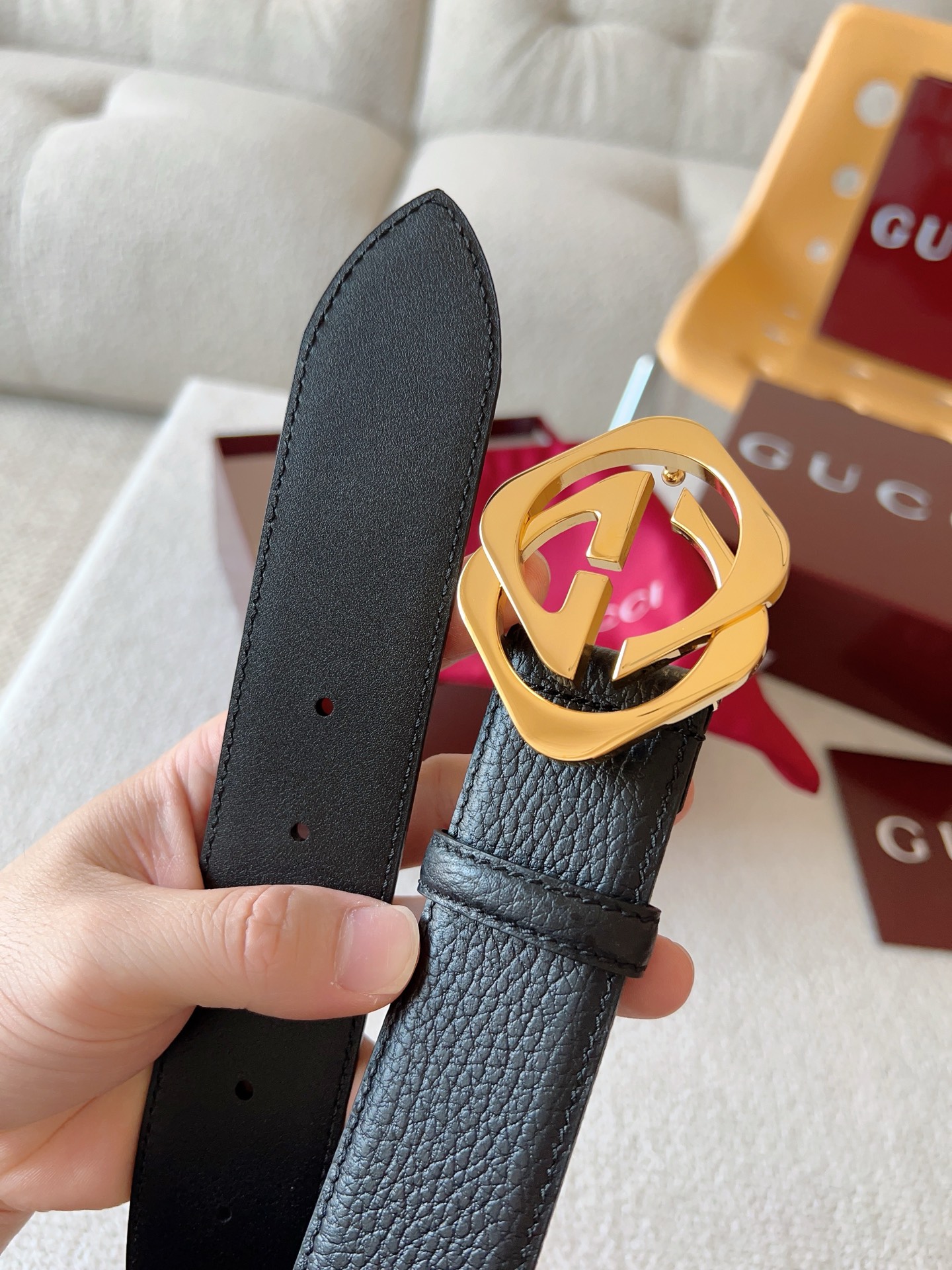 Gucci Leather Belt M