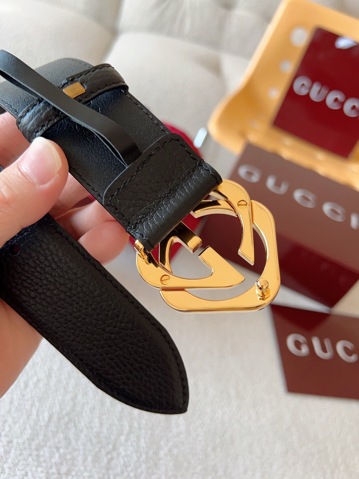 Gucci Leather Belt M