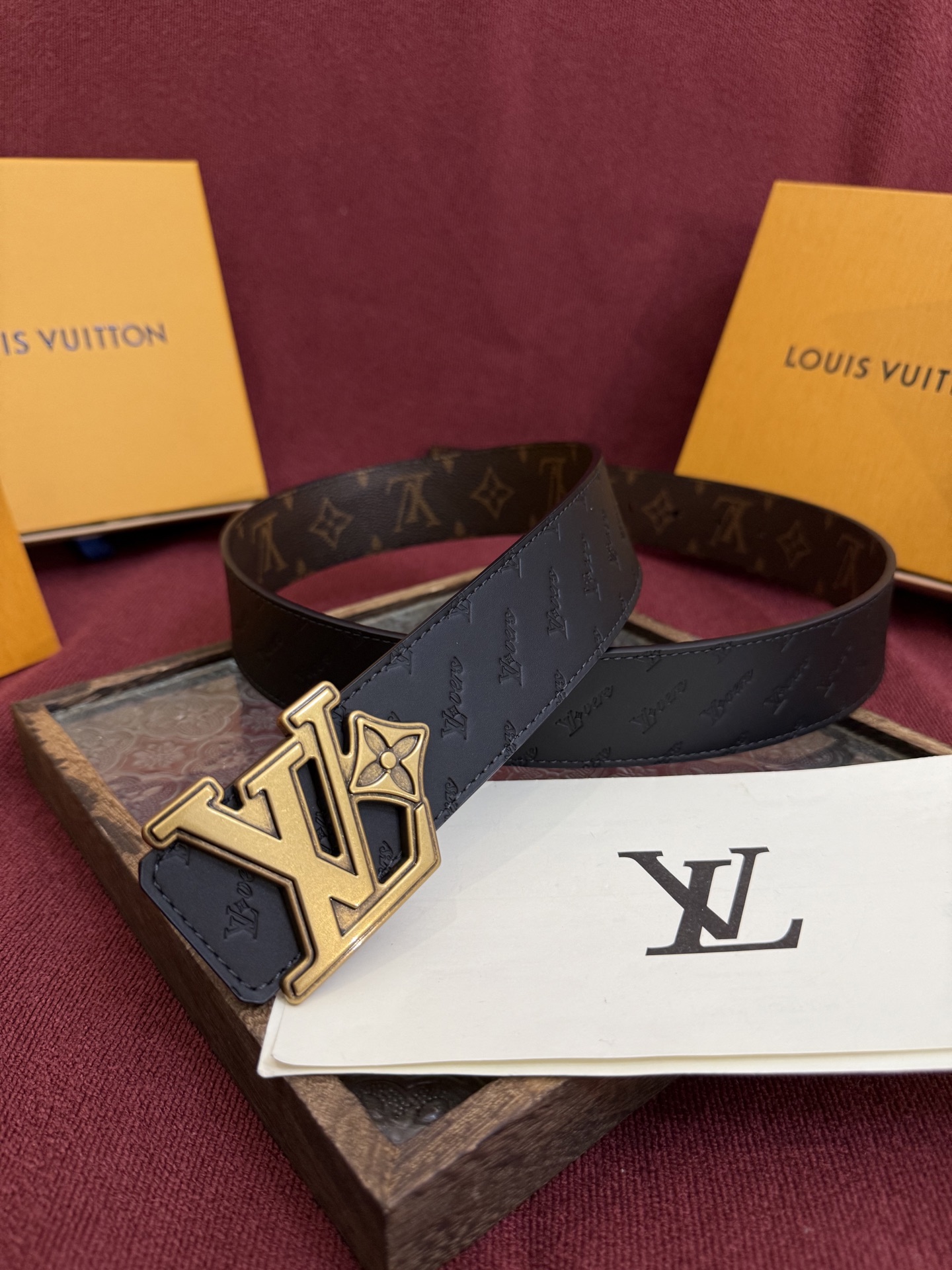 Louis Vuitton Male Basic Belt S-m-l