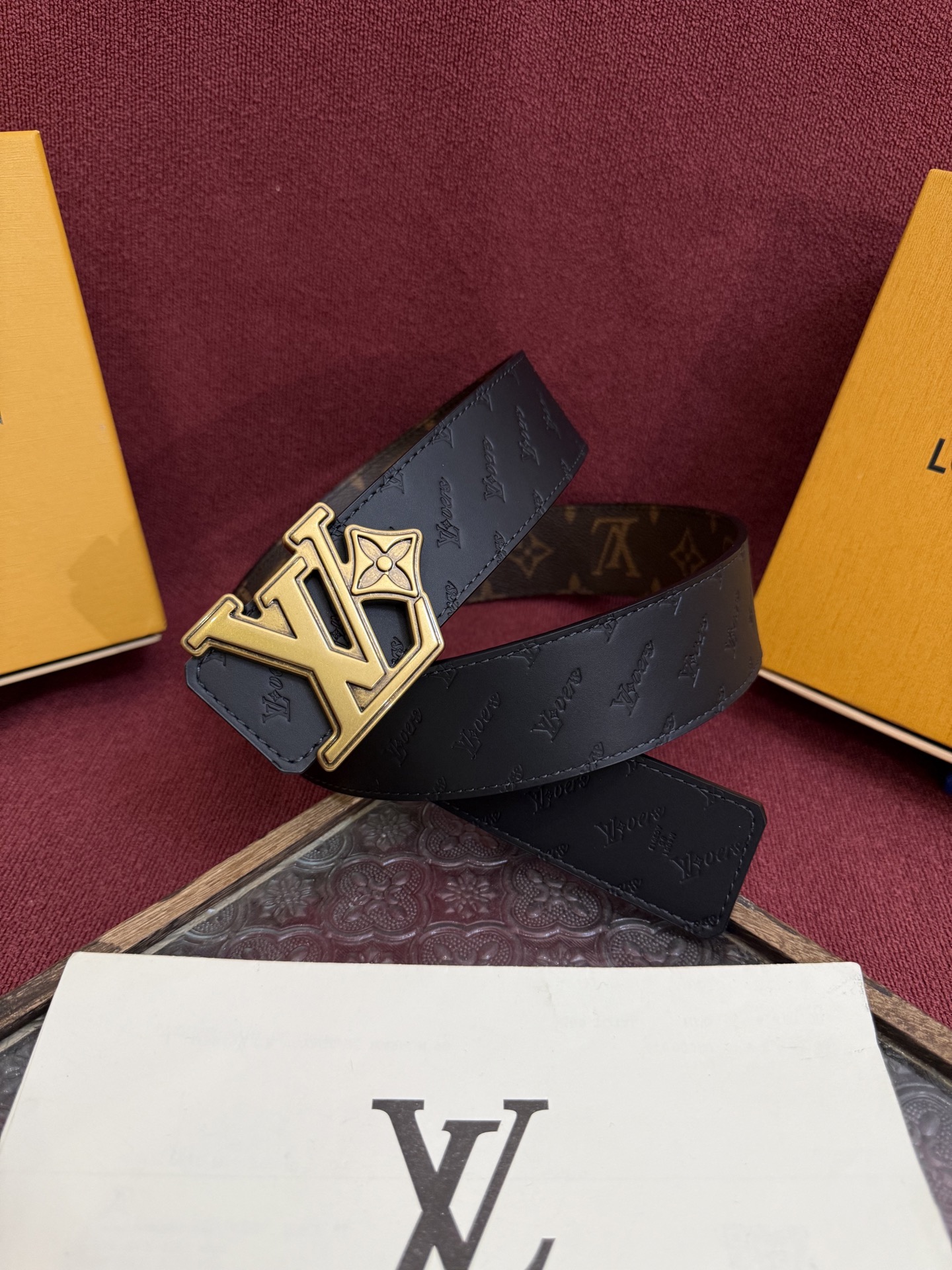 Louis Vuitton Male Basic Belt S-m-l