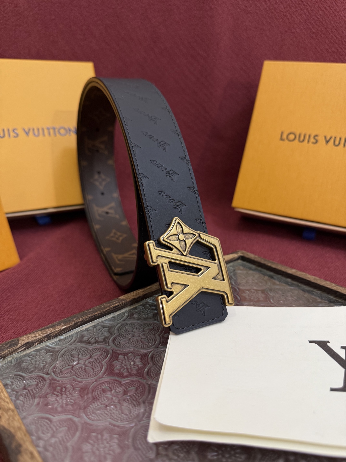 Louis Vuitton Male Basic Belt S-m-l