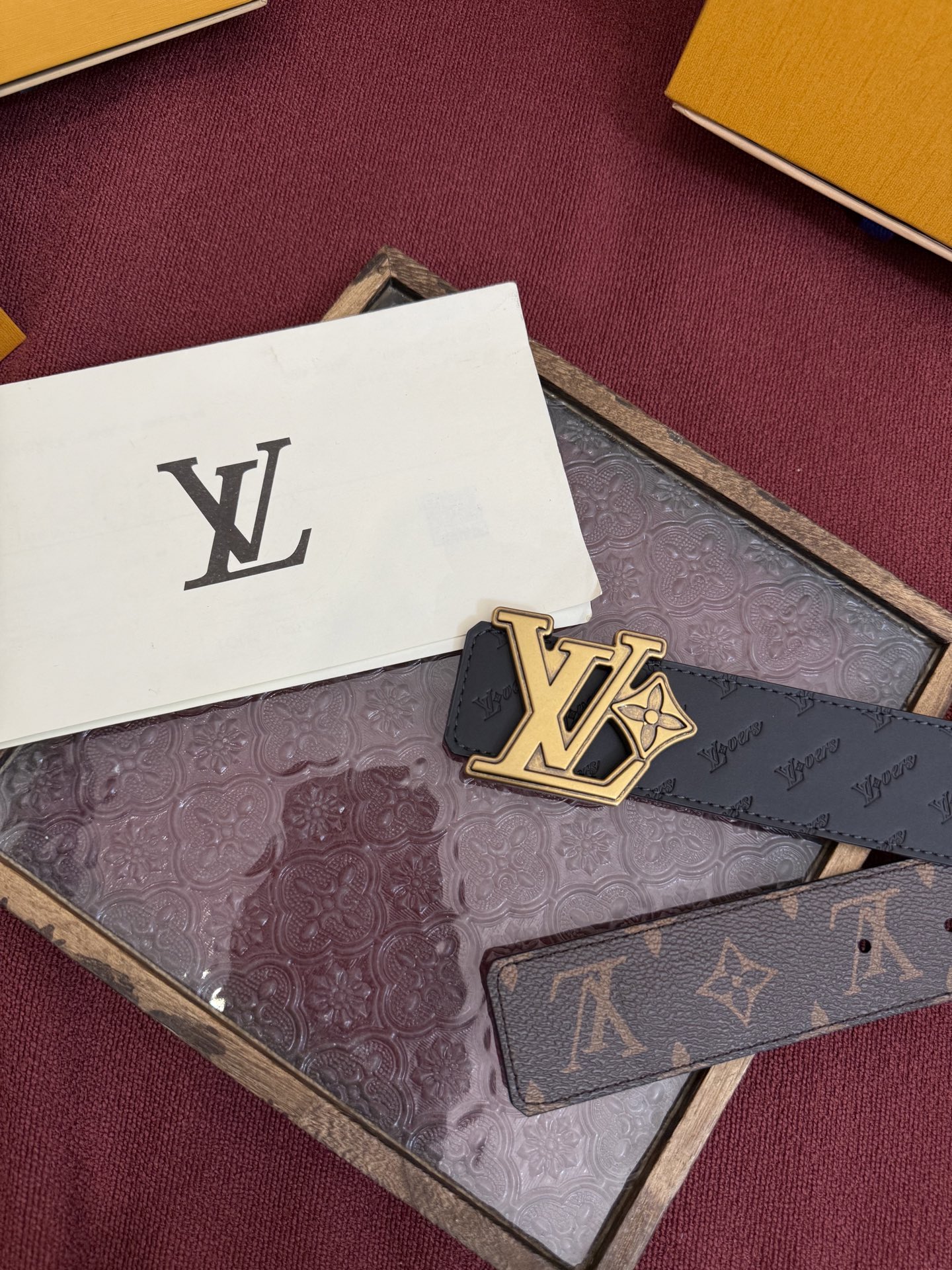 Louis Vuitton Male Basic Belt S-m-l