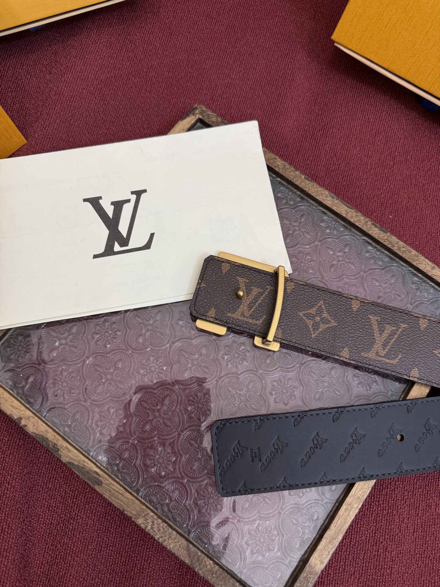 Louis Vuitton Male Basic Belt S-m-l