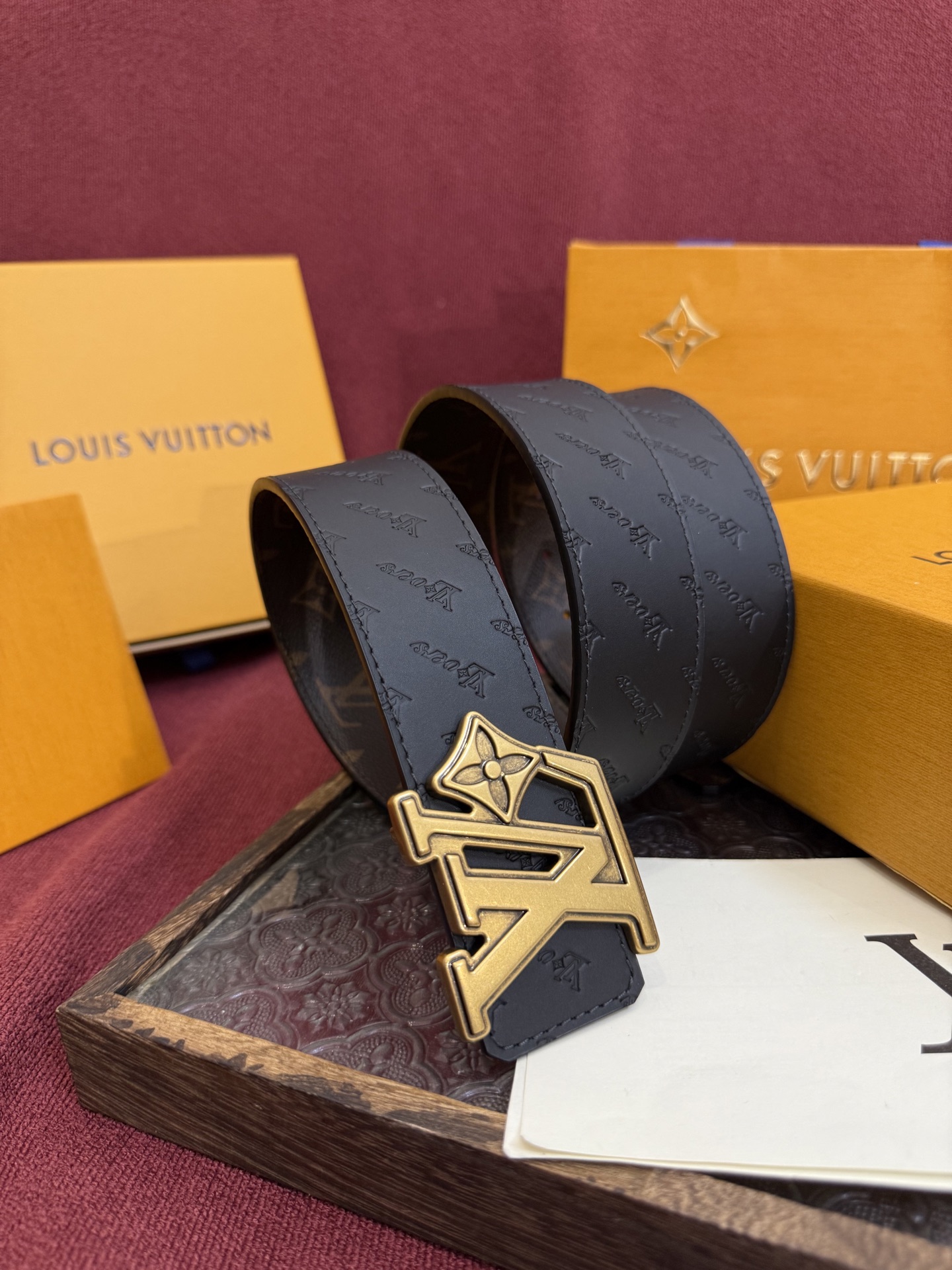 Louis Vuitton Male Basic Belt S-m-l