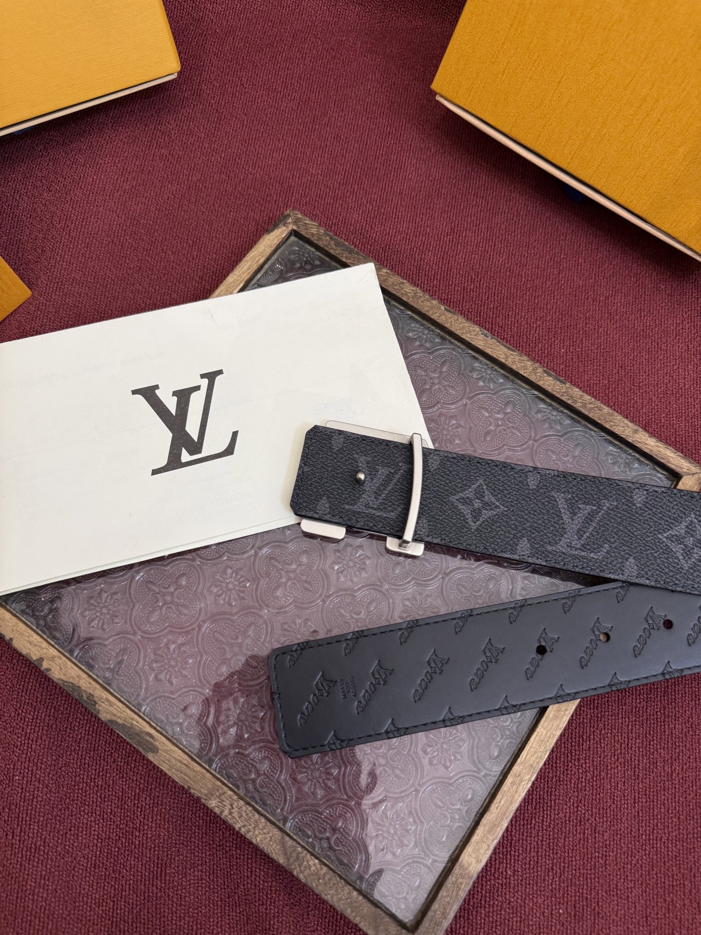Louis Vuitton Male Basic Belt S-m-l