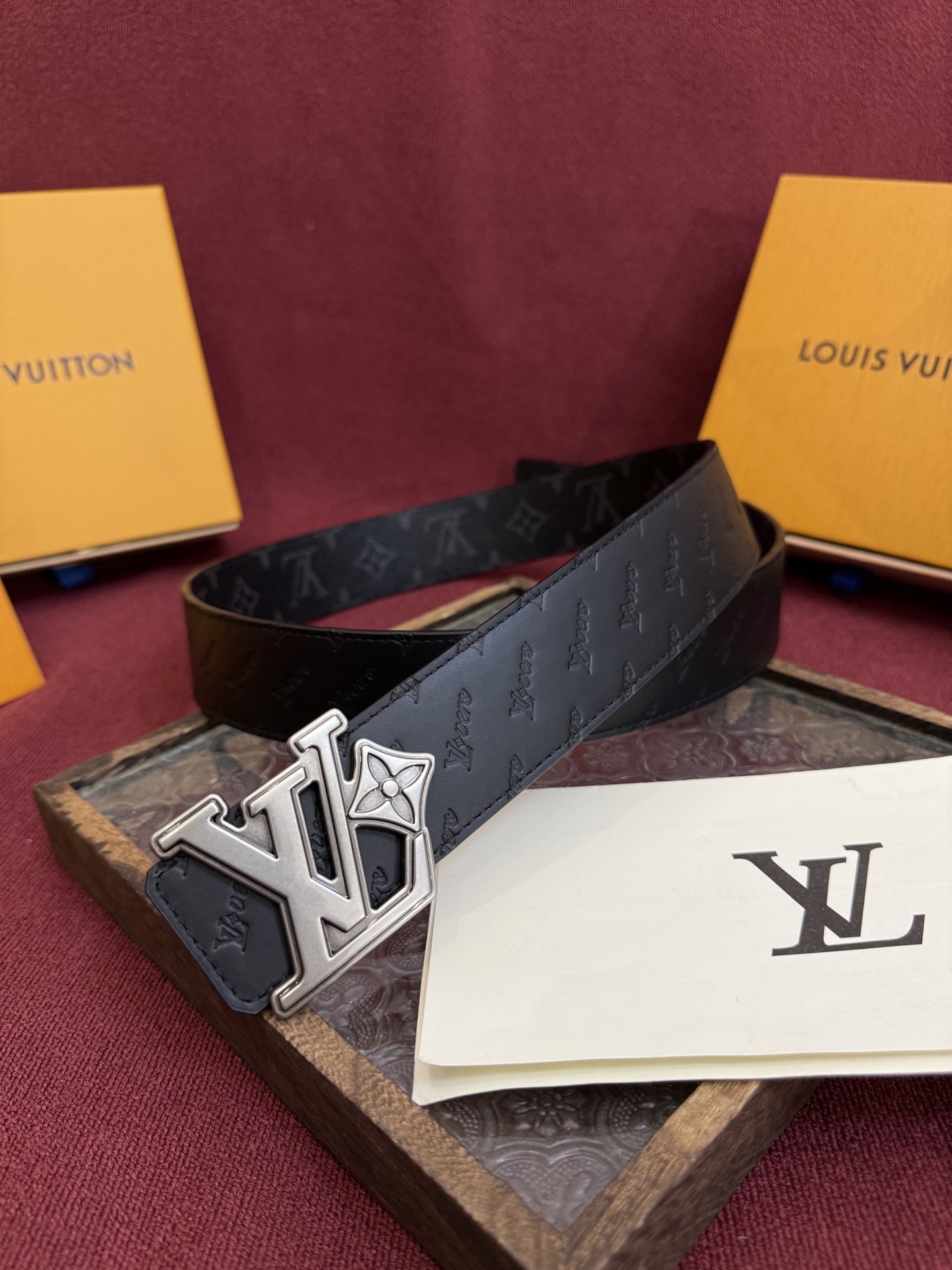 Louis Vuitton Male Basic Belt S-m-l