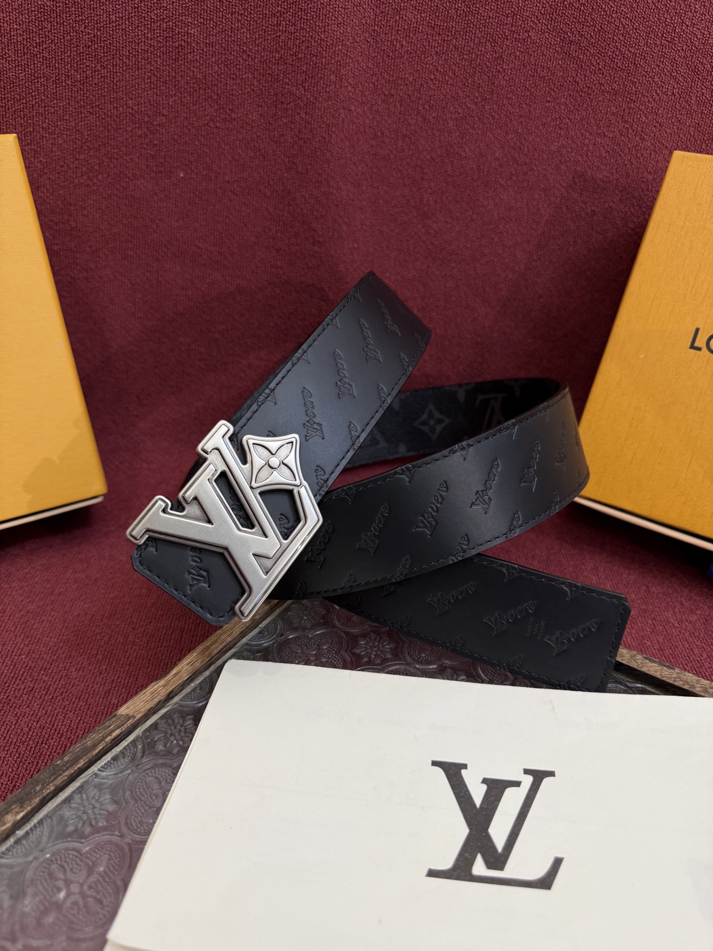 Louis Vuitton Male Basic Belt S-m-l