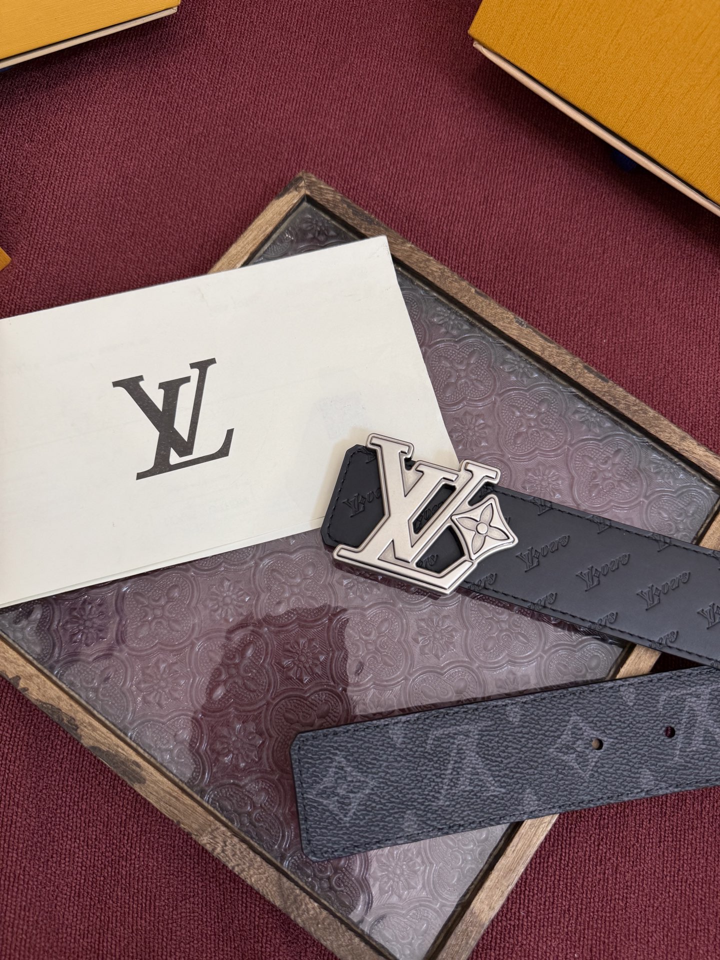 Louis Vuitton Male Basic Belt S-m-l