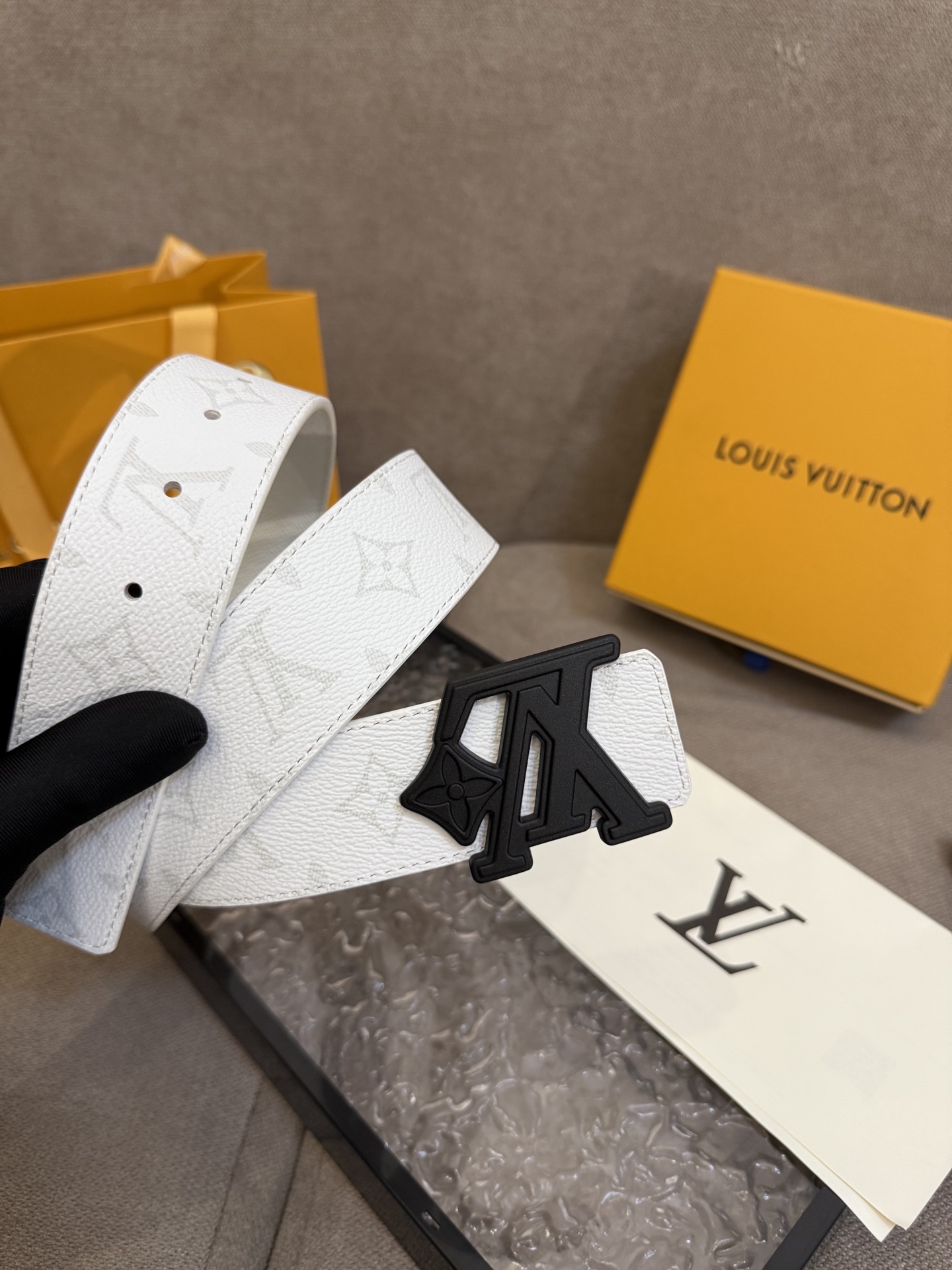 Louis Vuitton Male Basic Belt S-m-l