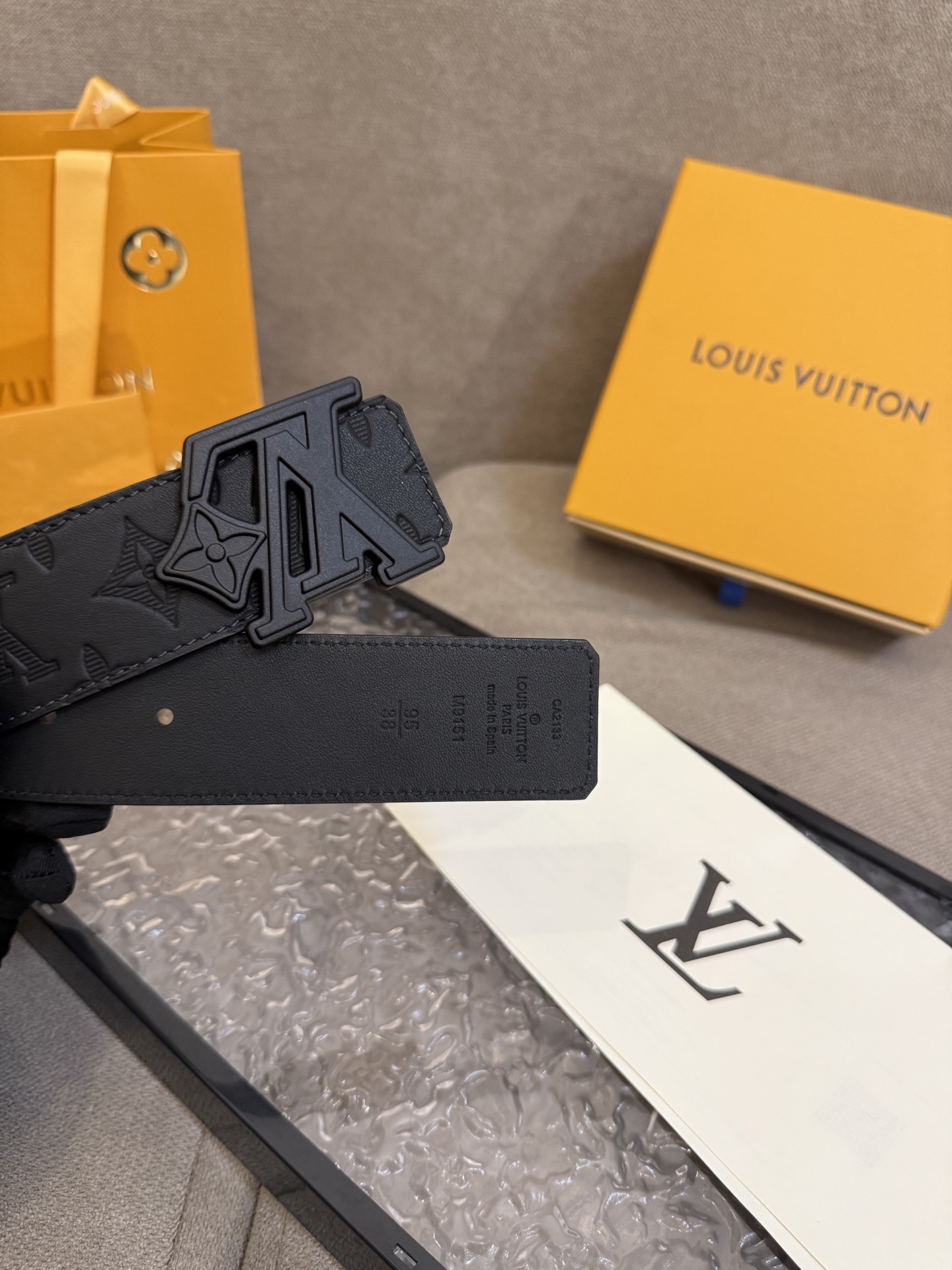 Louis Vuitton Male Basic Belt S-m-l