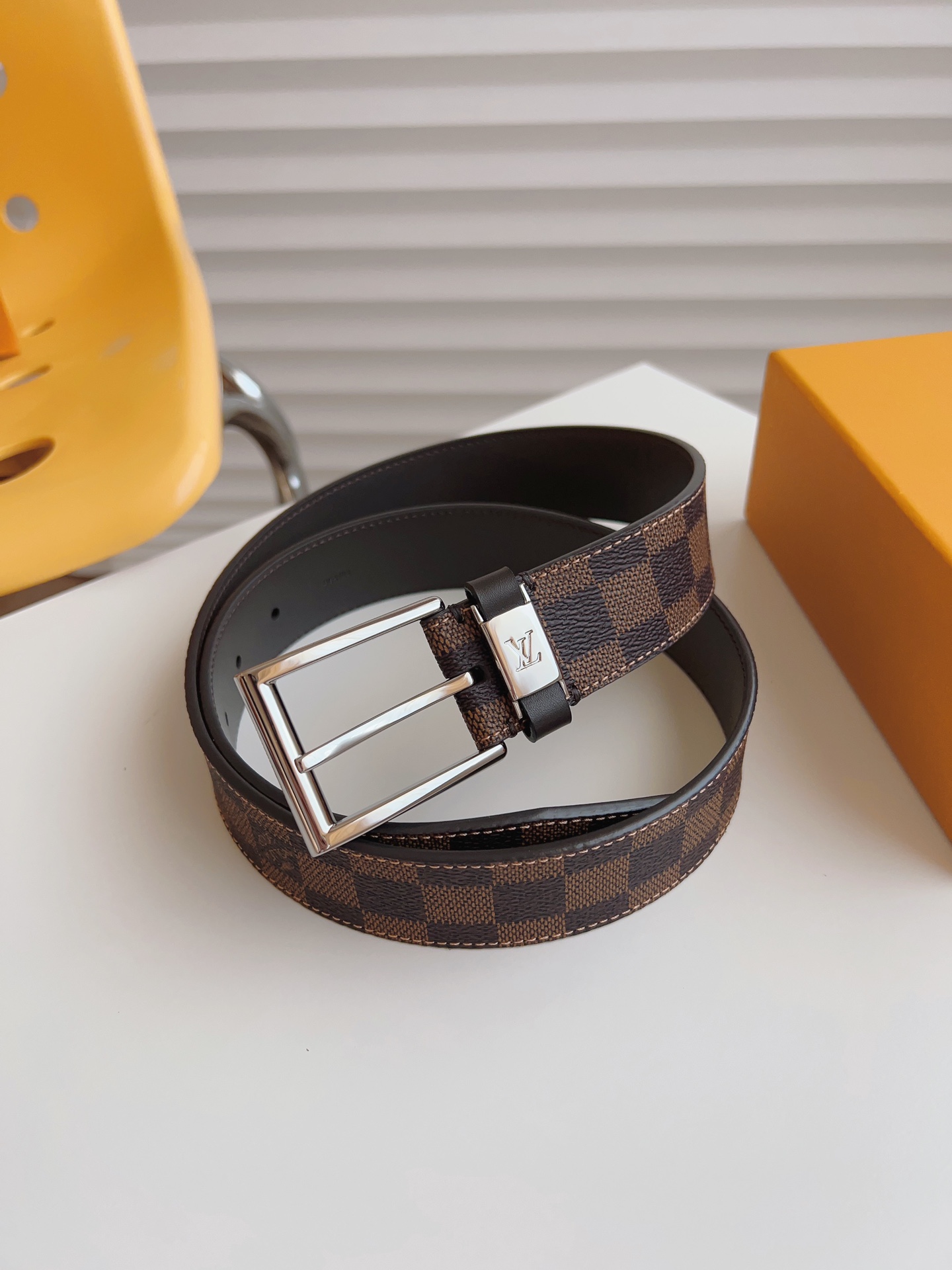 Louis Vuitton Male Basic Belt 35mm-l
