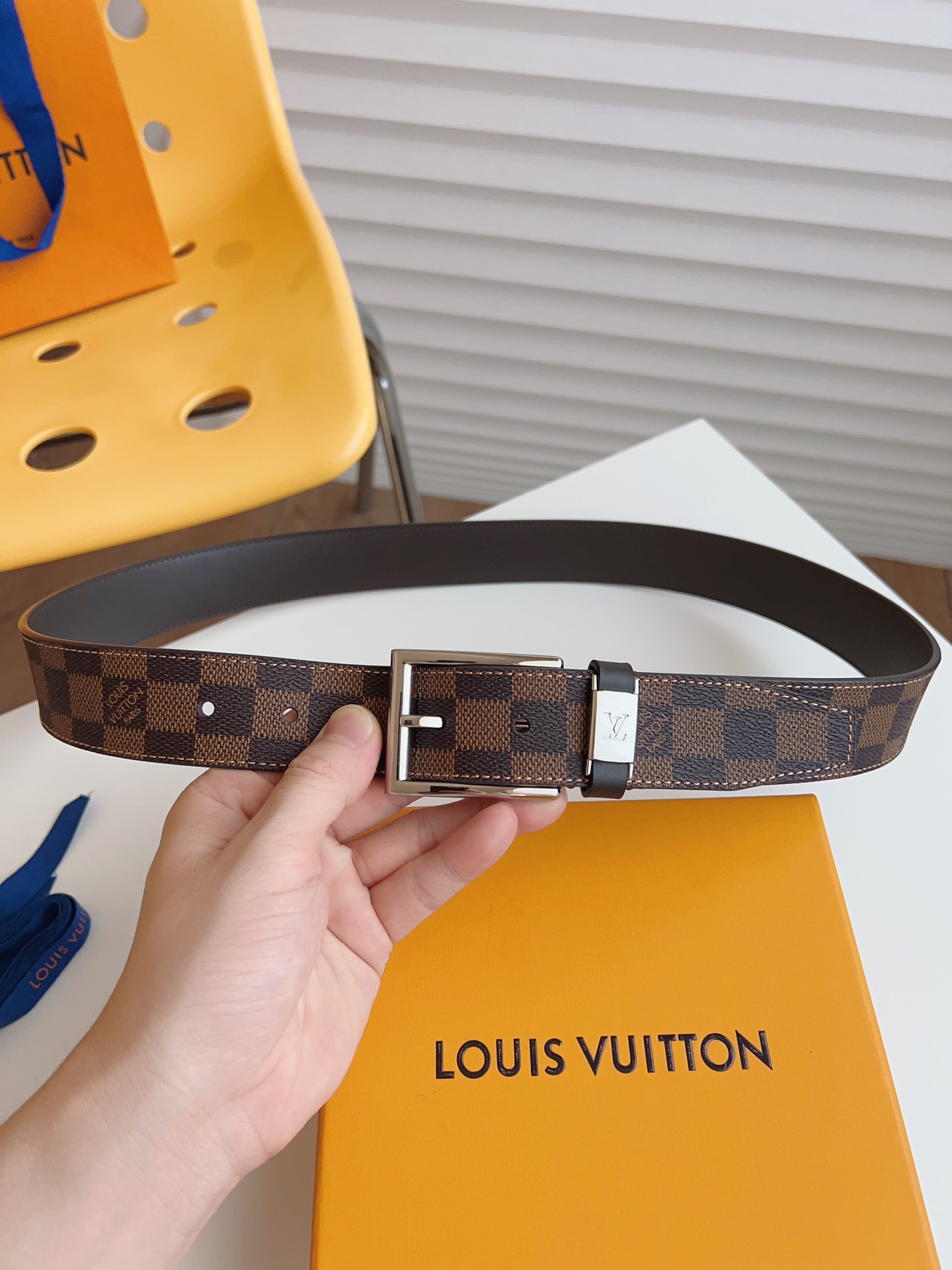Louis Vuitton Male Basic Belt 35mm-l