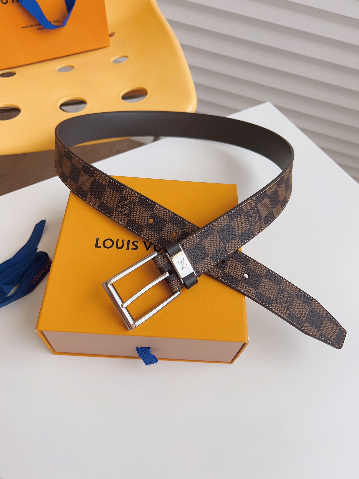 Louis Vuitton Male Basic Belt 35mm-l