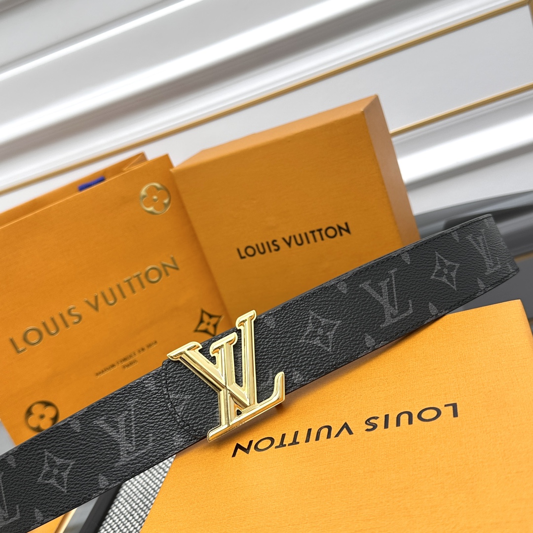 Louis Vuitton Male Basic Belt Canvas S-m-l