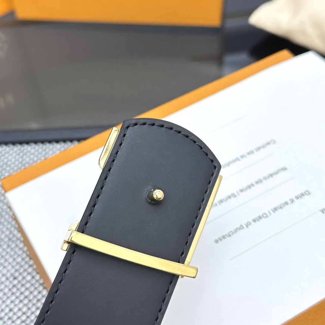 Louis Vuitton Male Basic Belt Canvas S-m-l