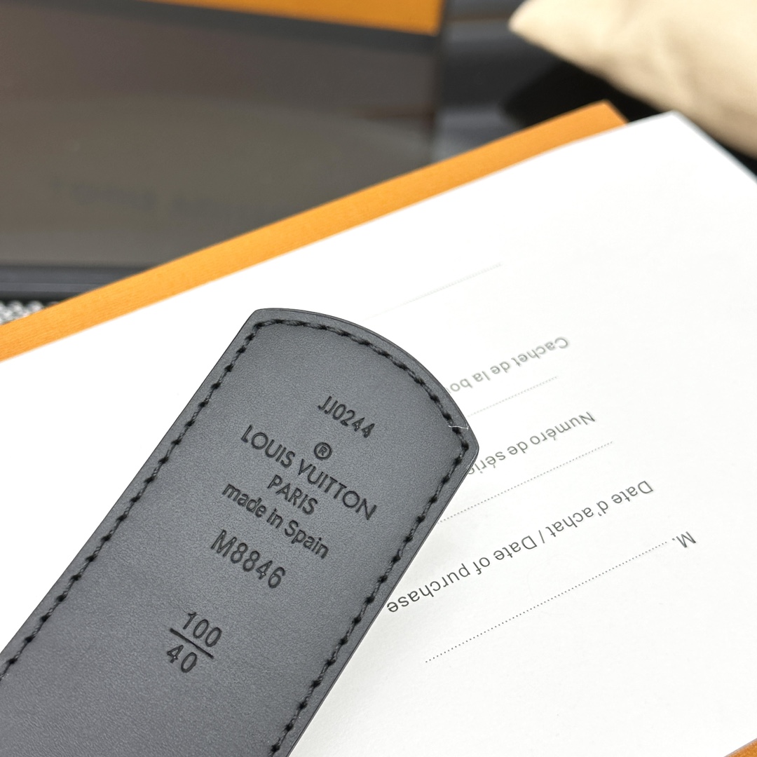 Louis Vuitton Male Basic Belt Canvas S-m-l