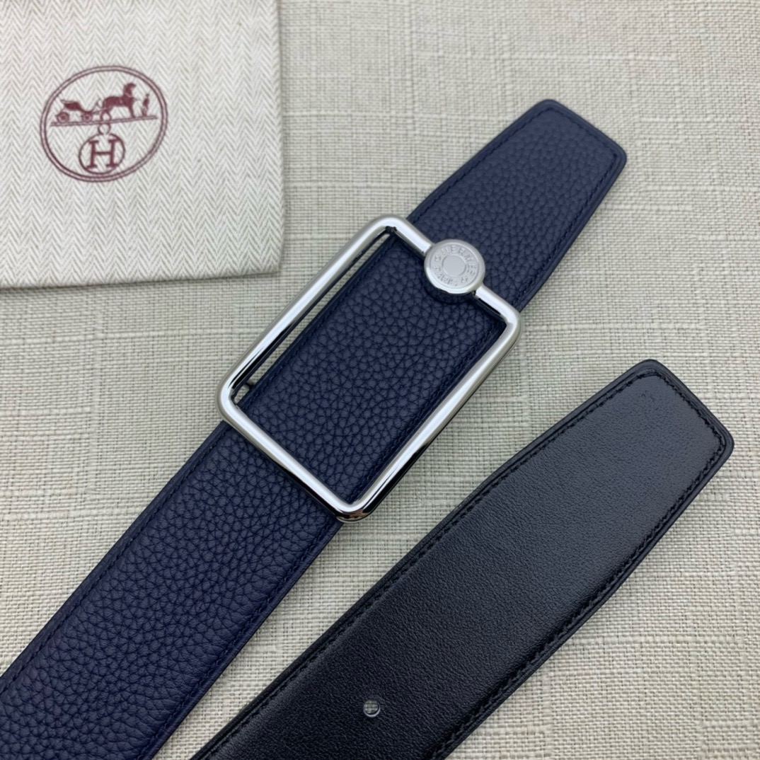 Hermès Basic Belt Top Grain Leather 38cm