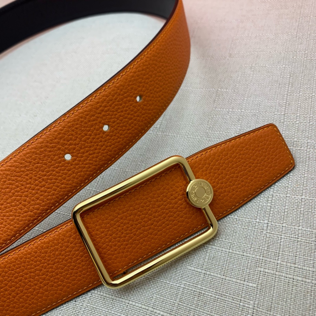 Hermès Basic Belt Top Grain Leather 38cm