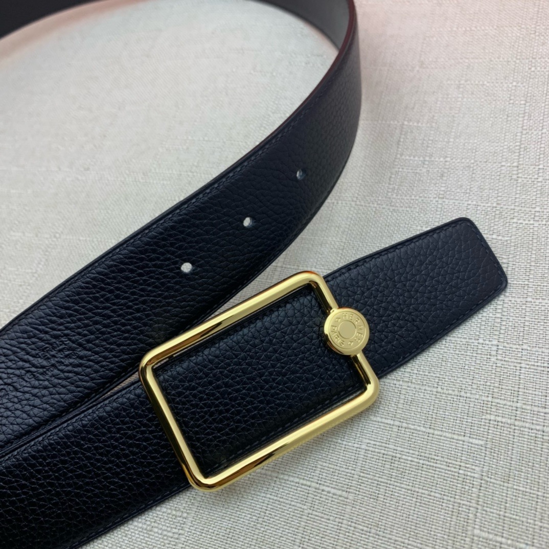Hermès Basic Belt Top Grain Leather 38cm